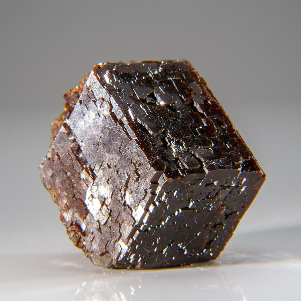 Melanite Garnet Crystal from Trantimou, Kayes Region, Mali — Astro Gallery  of Gems