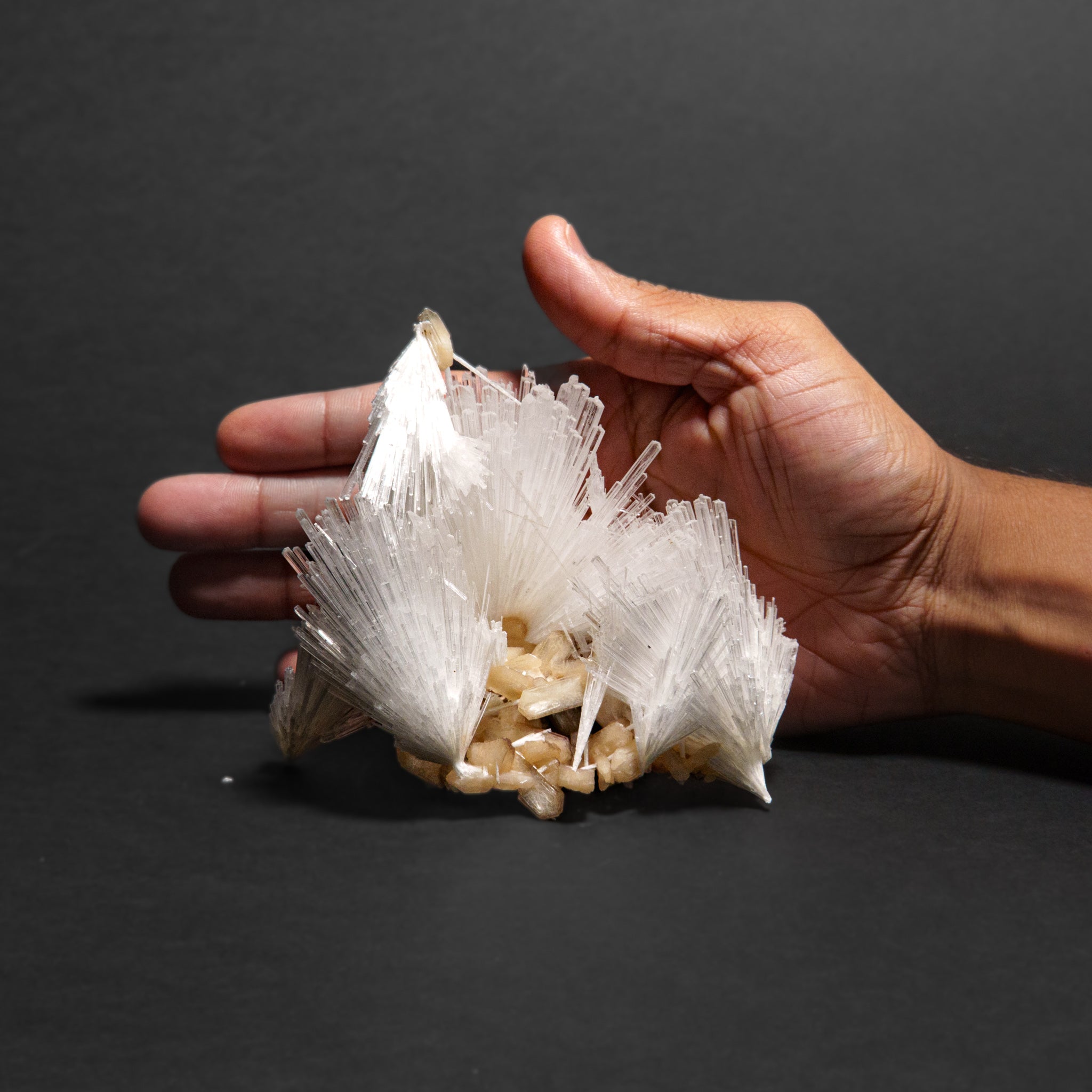 Scolecite with Stilbite From Nasik District, Maharashtra, India (252.6 grams)