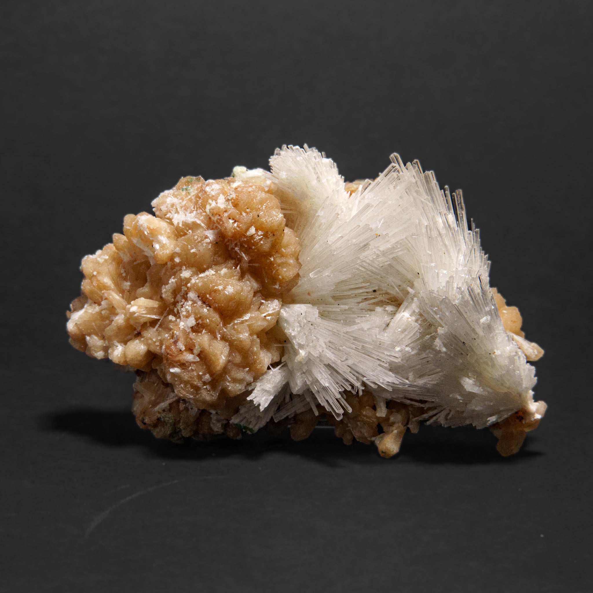 Scolecite with Stilbite From Nasik District, Maharashtra, India (1.35 lbs)