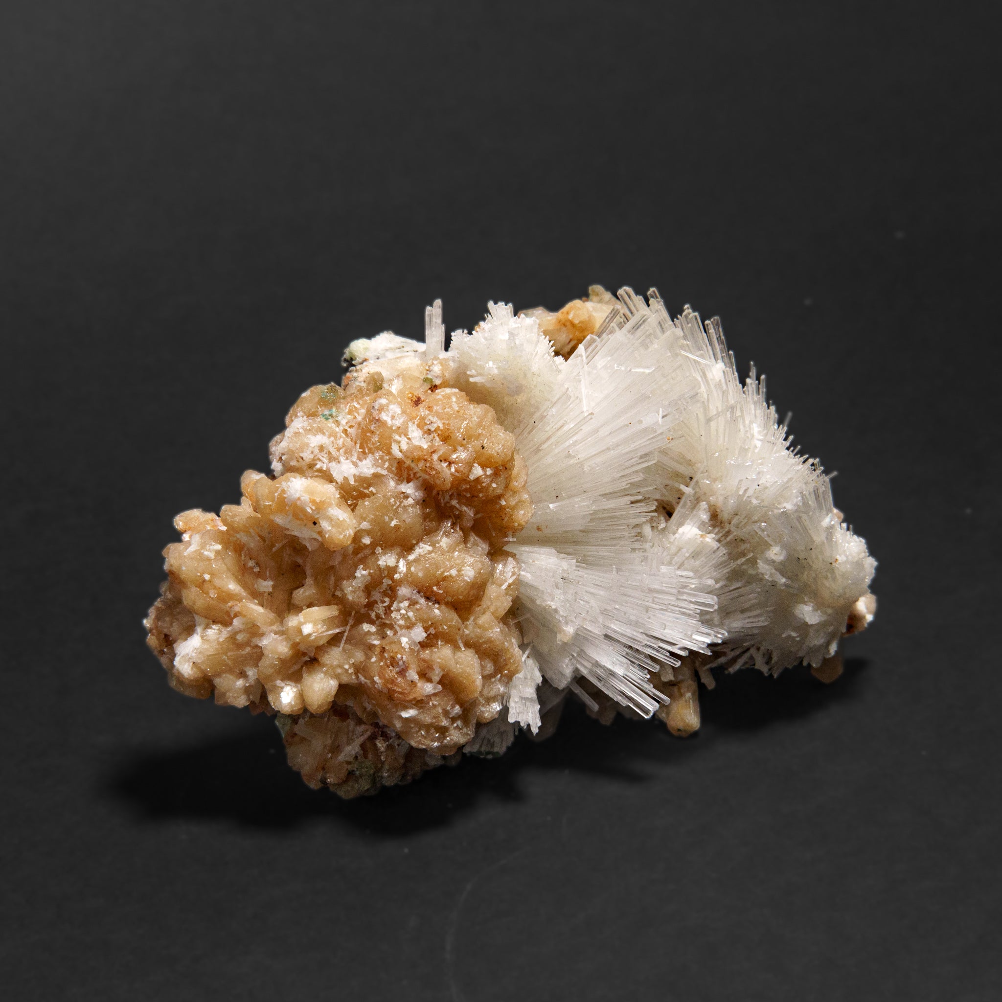 Scolecite with Stilbite From Nasik District, Maharashtra, India (1.35 lbs)