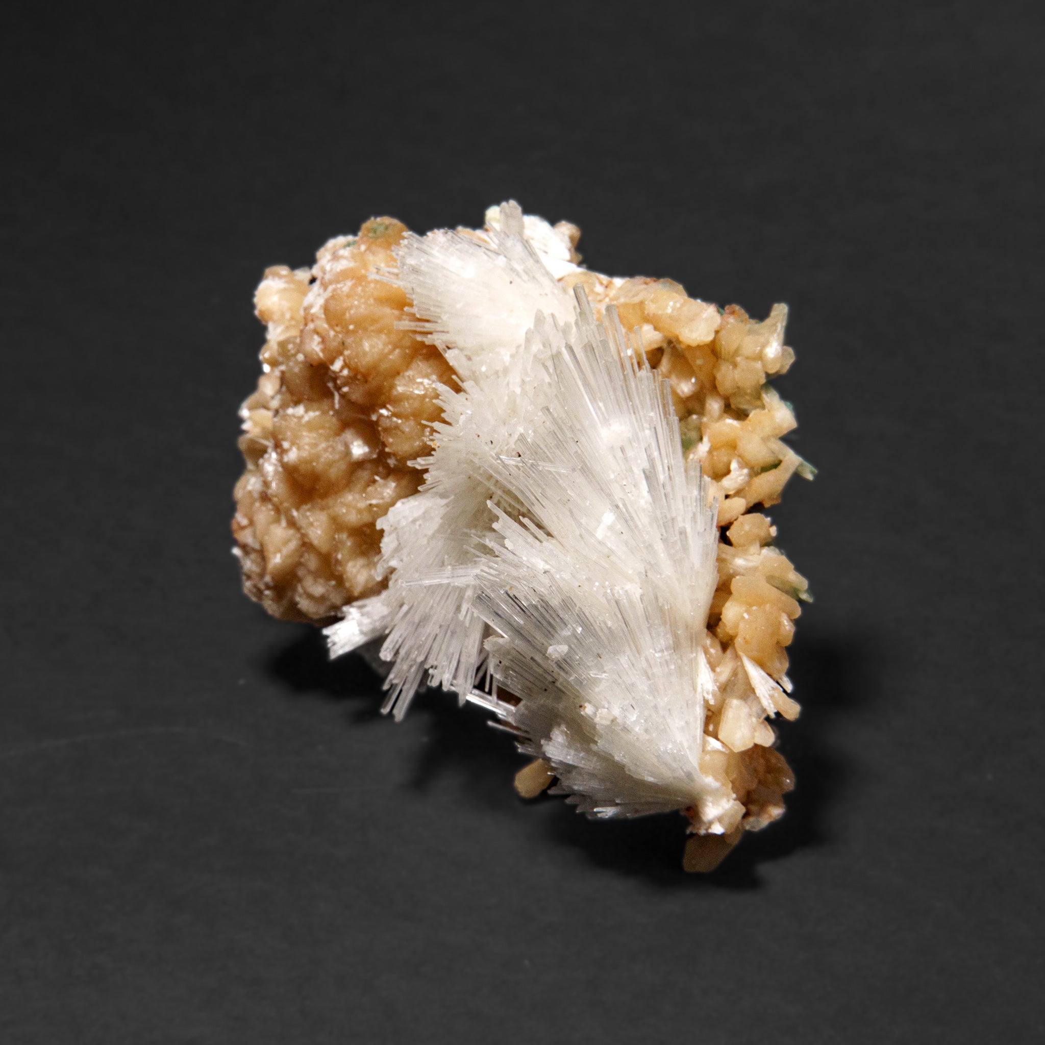 Scolecite with Stilbite From Nasik District, Maharashtra, India (1.35 lbs)