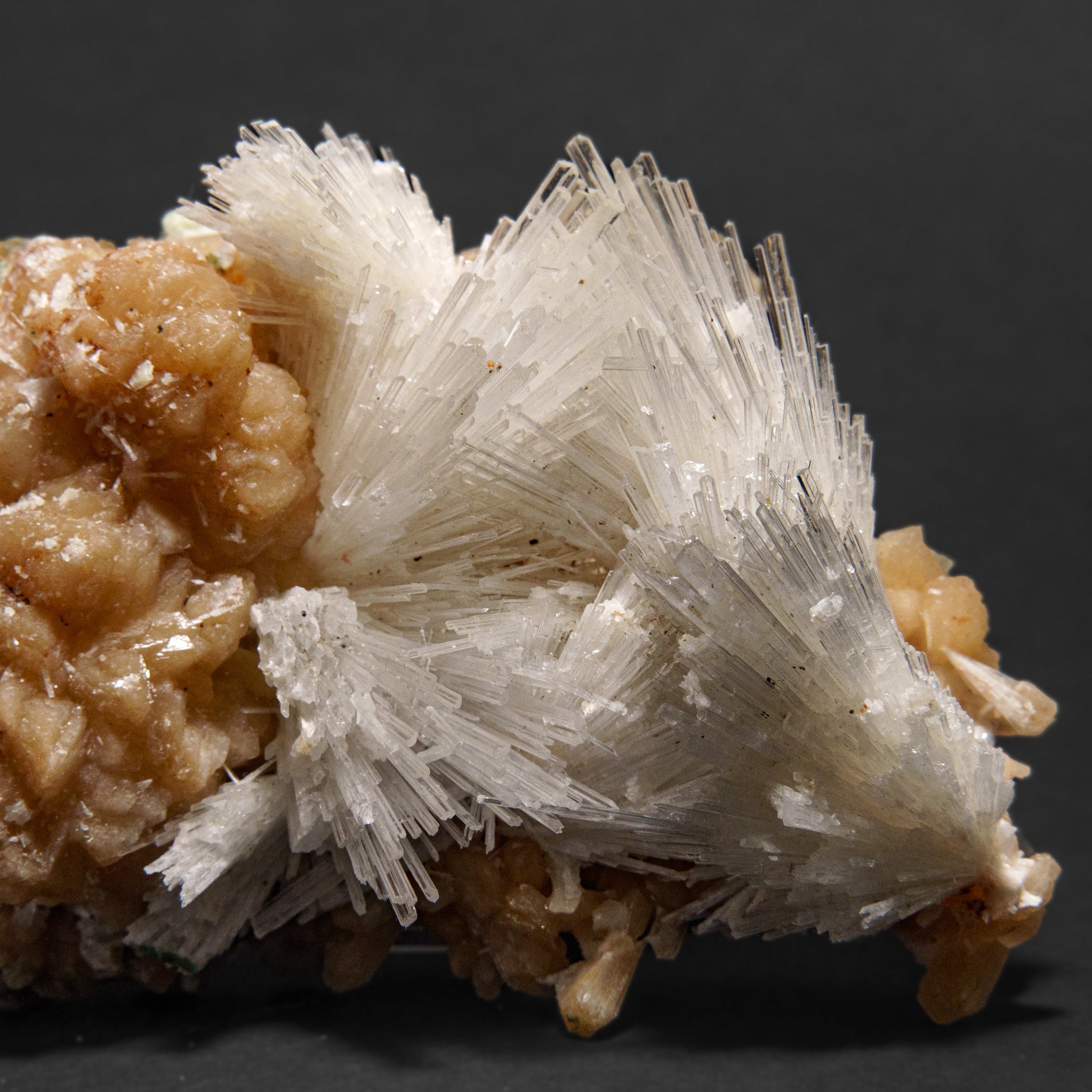 Scolecite with Stilbite From Nasik District, Maharashtra, India (1.35 lbs)