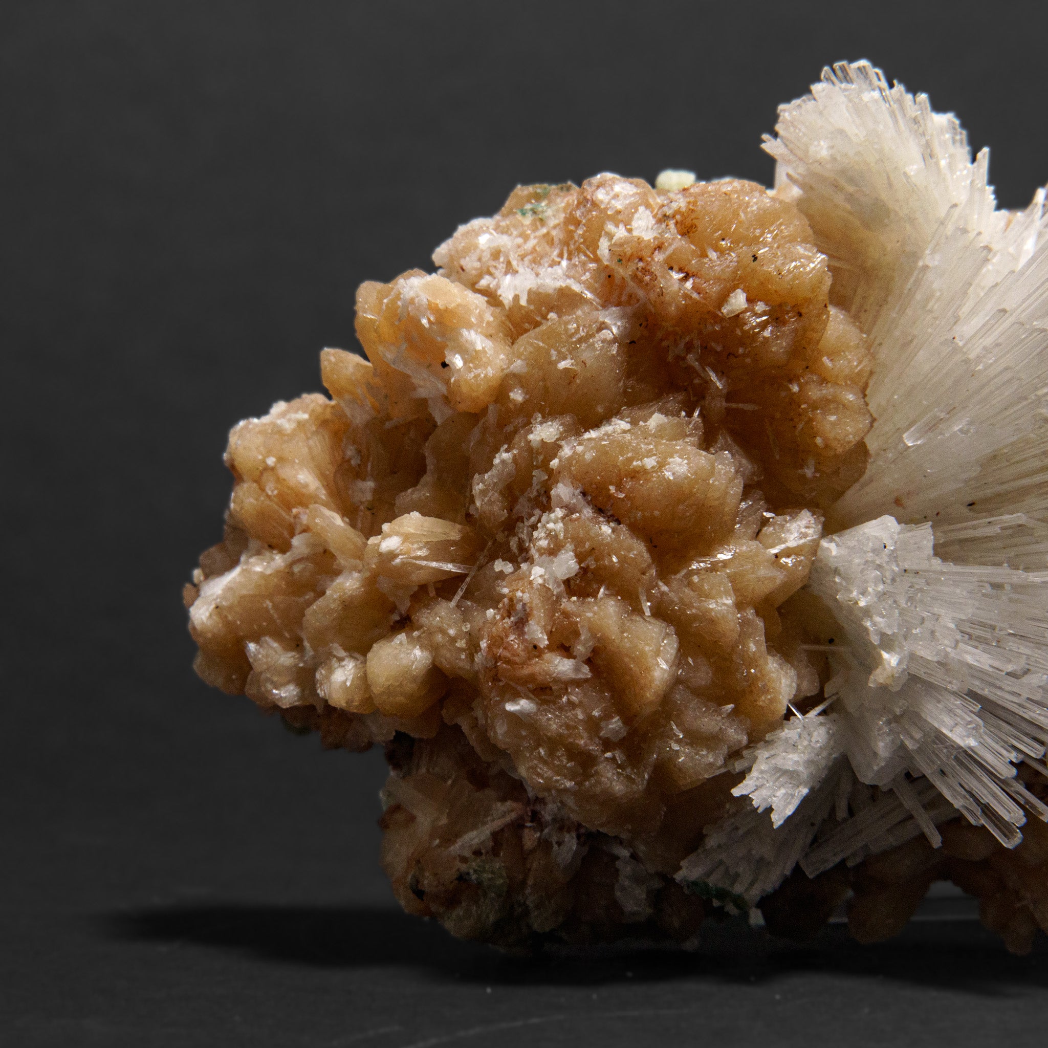 Scolecite with Stilbite From Nasik District, Maharashtra, India (1.35 lbs)
