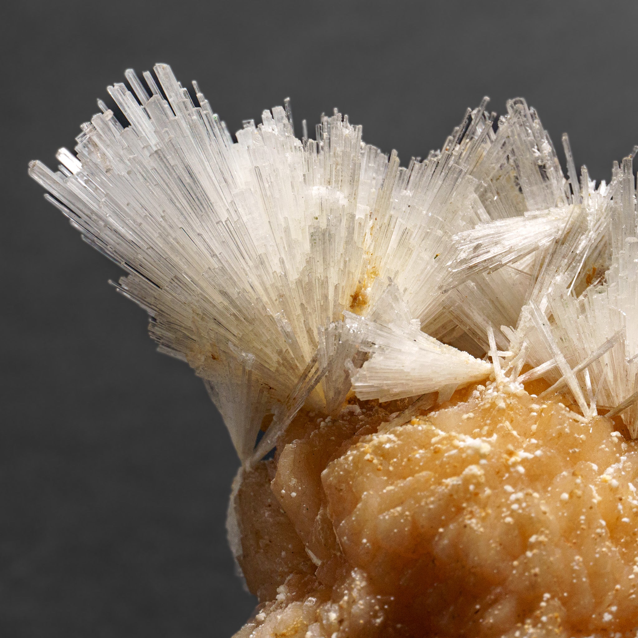 Scolecite with Stilbite From Nasik District, Maharashtra, India (1.15 lbs)