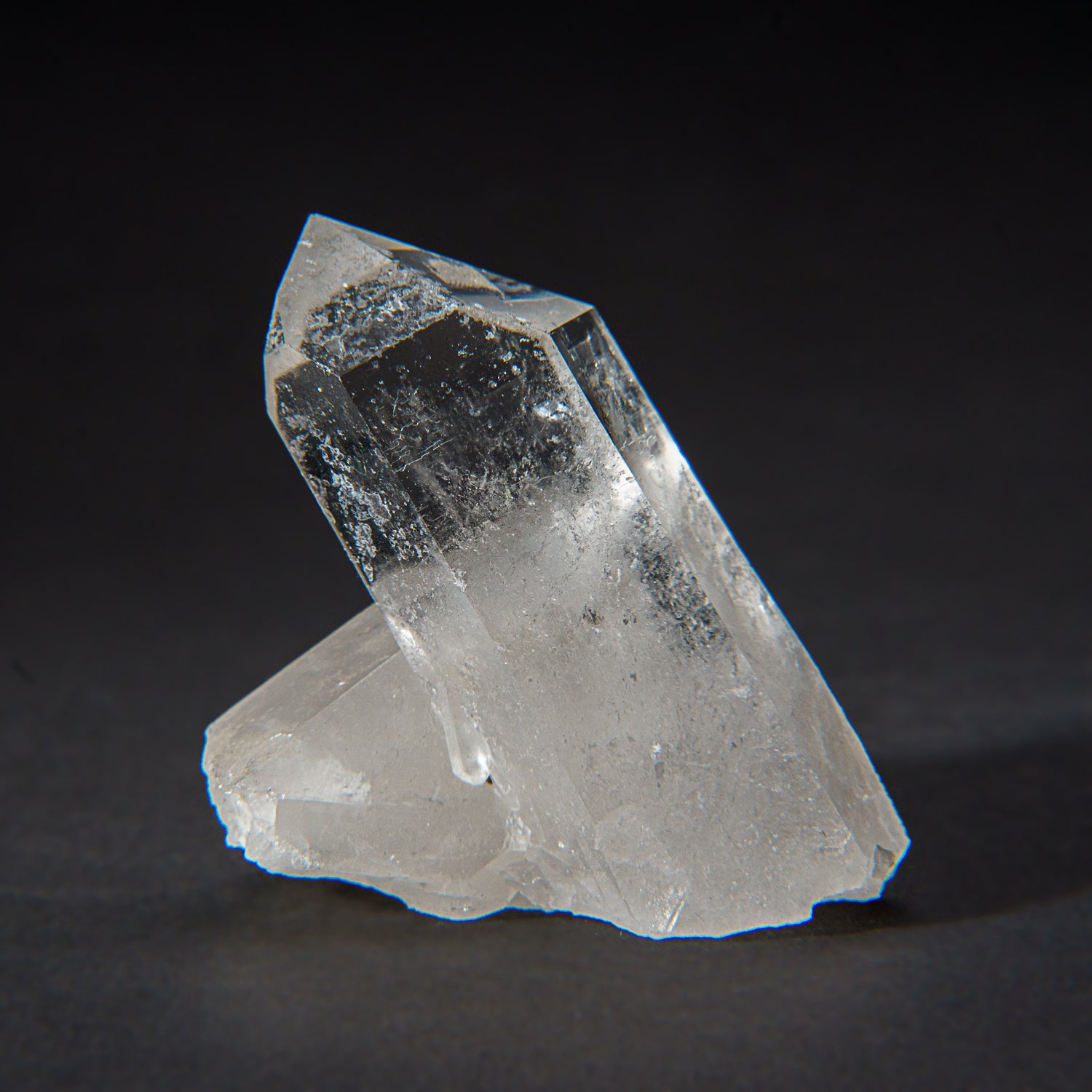 Genuine Clear Quartz Crystal Cluster Point from Brazil (163.7 grams)