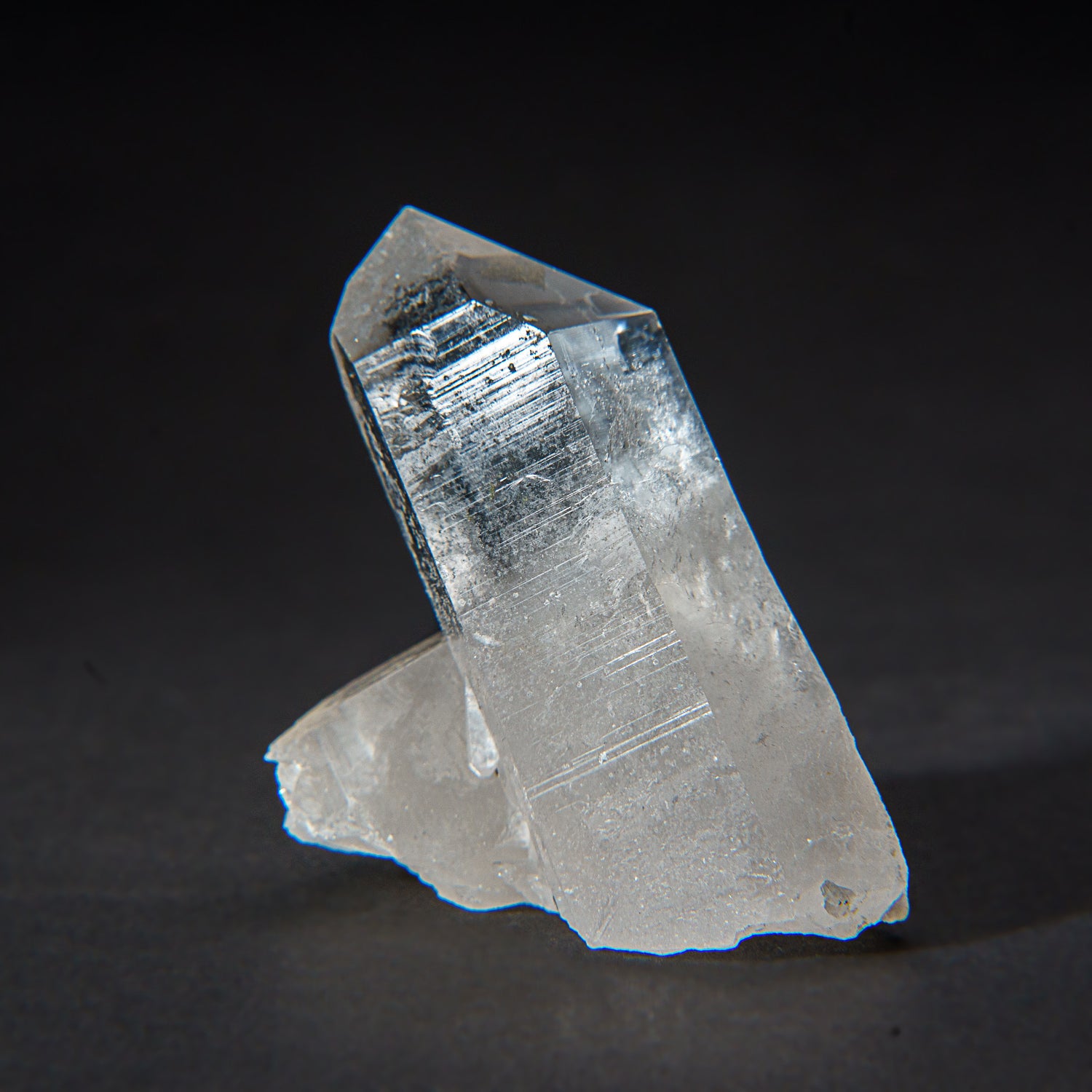 Genuine Clear Quartz Crystal Cluster Point from Brazil (163.7 grams)
