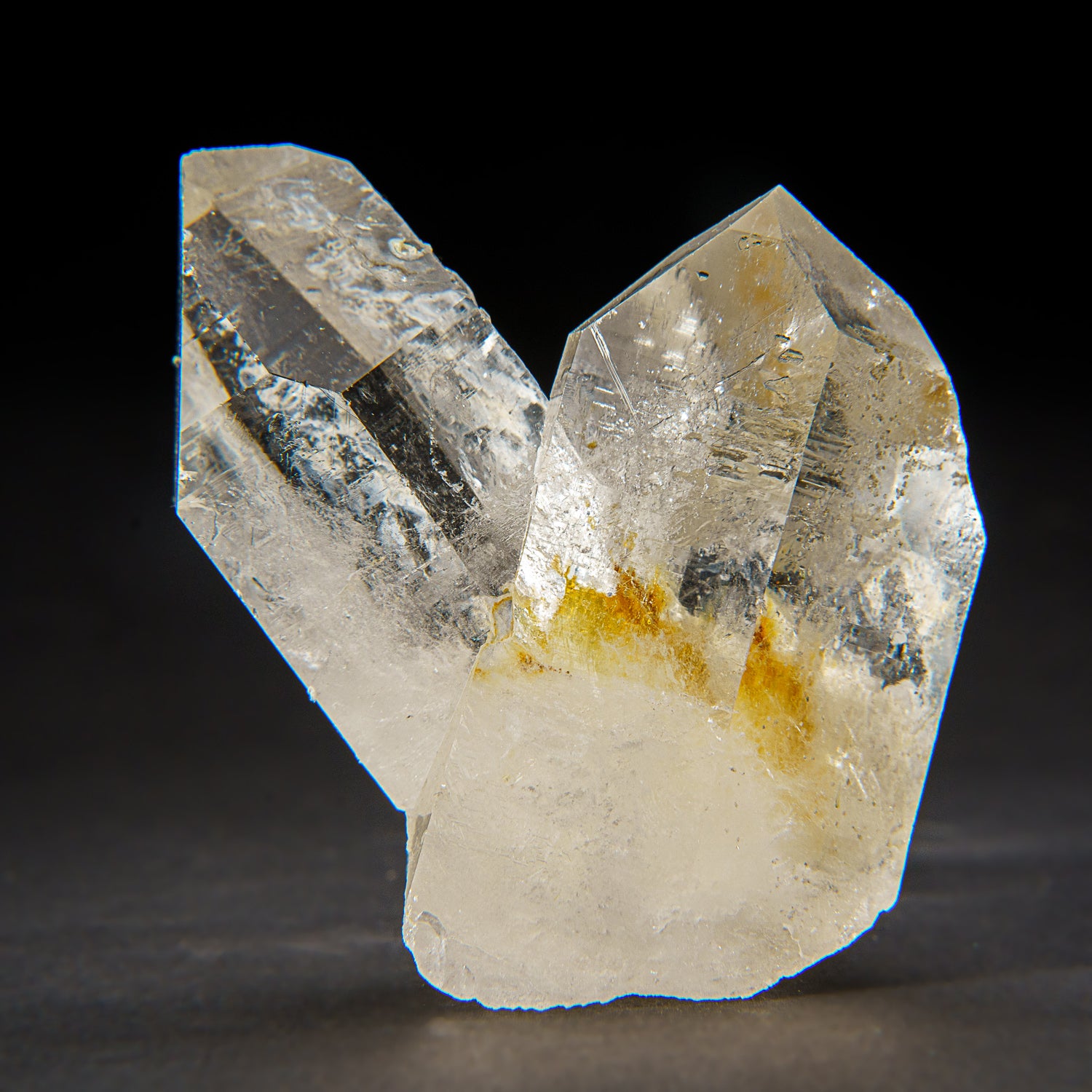 Genuine Clear Quartz Crystal Cluster Point from Brazil (284 grams)