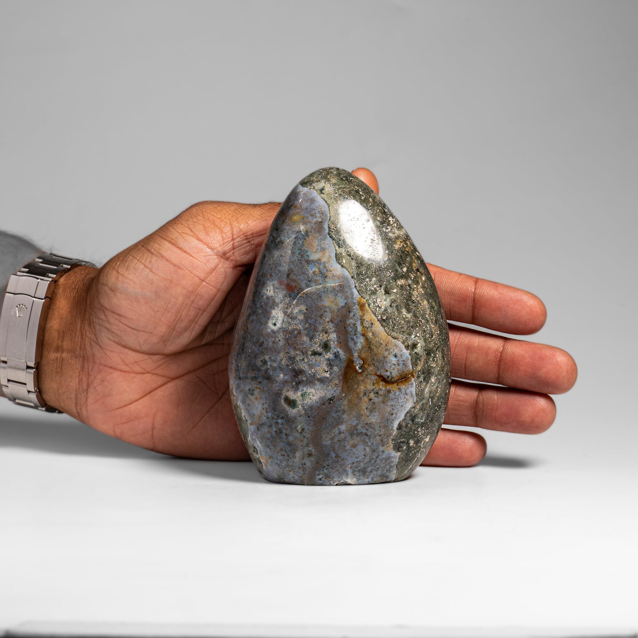 Polished Ocean Jasper Freeform from Madagascar (2 lbs)