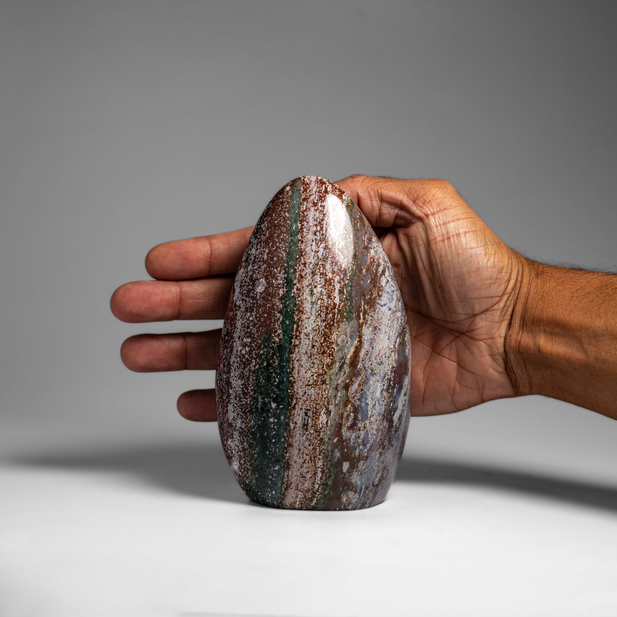 Polished Ocean Jasper Freeform from Madagascar (2 lbs)