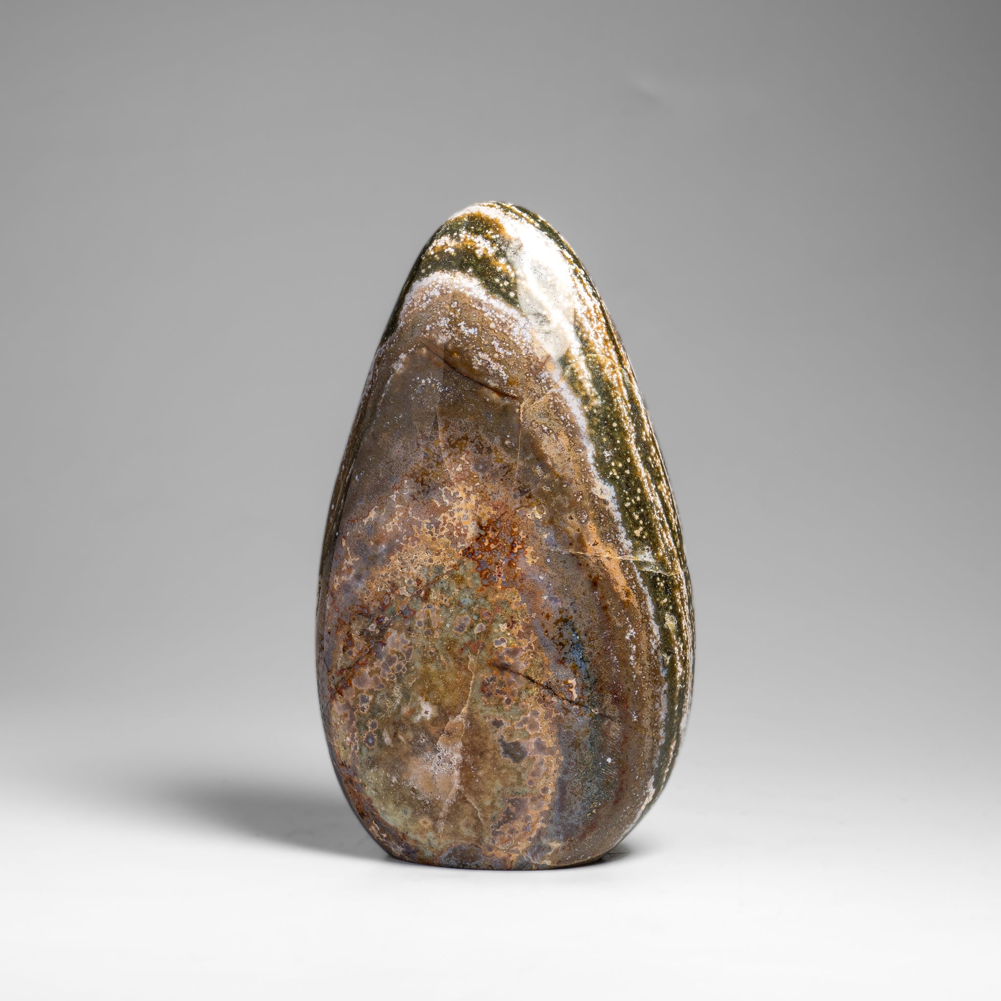 Polished Ocean Jasper Freeform from Madagascar (2 lbs)