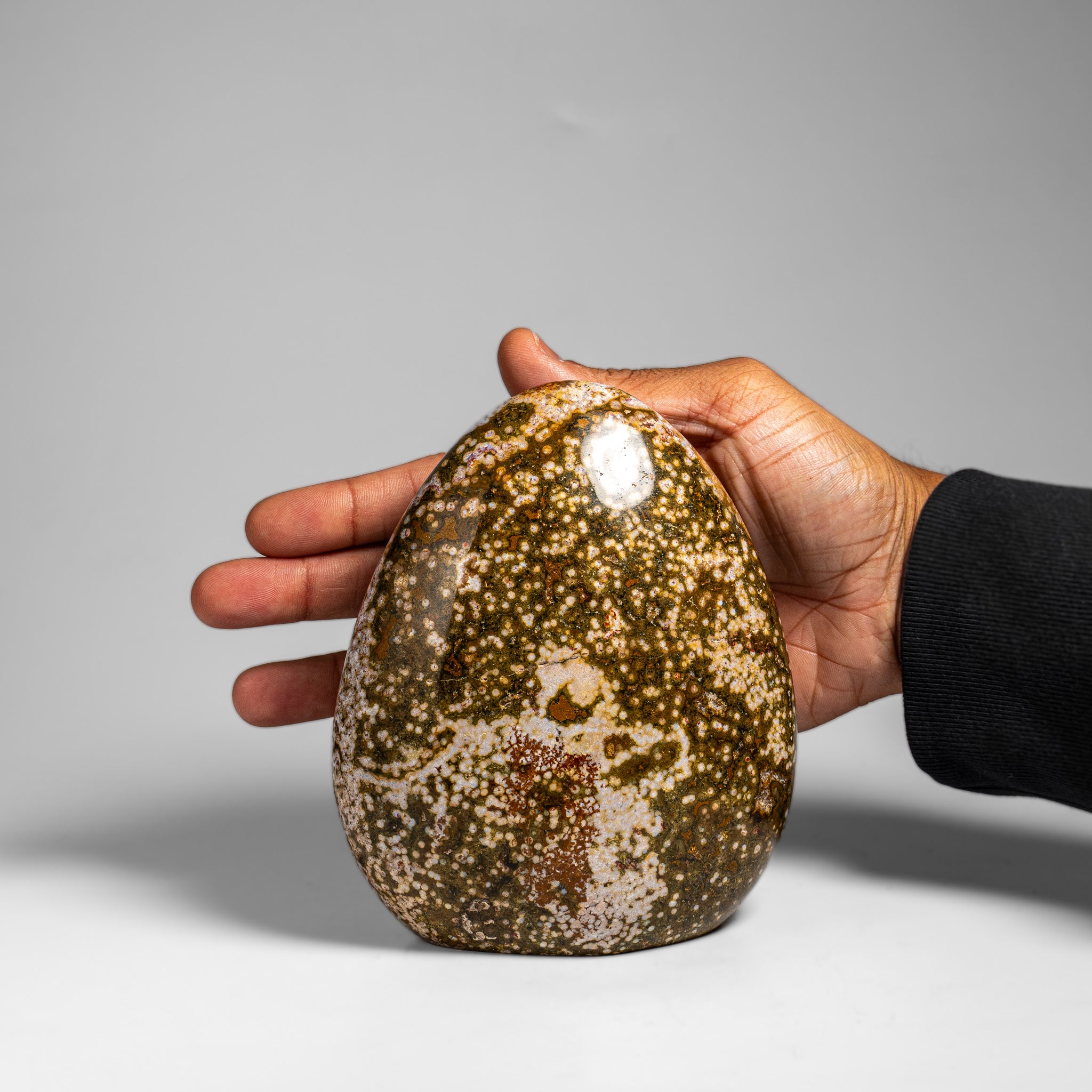 Polished Ocean Jasper Freeform from Madagascar (3.5 lbs)