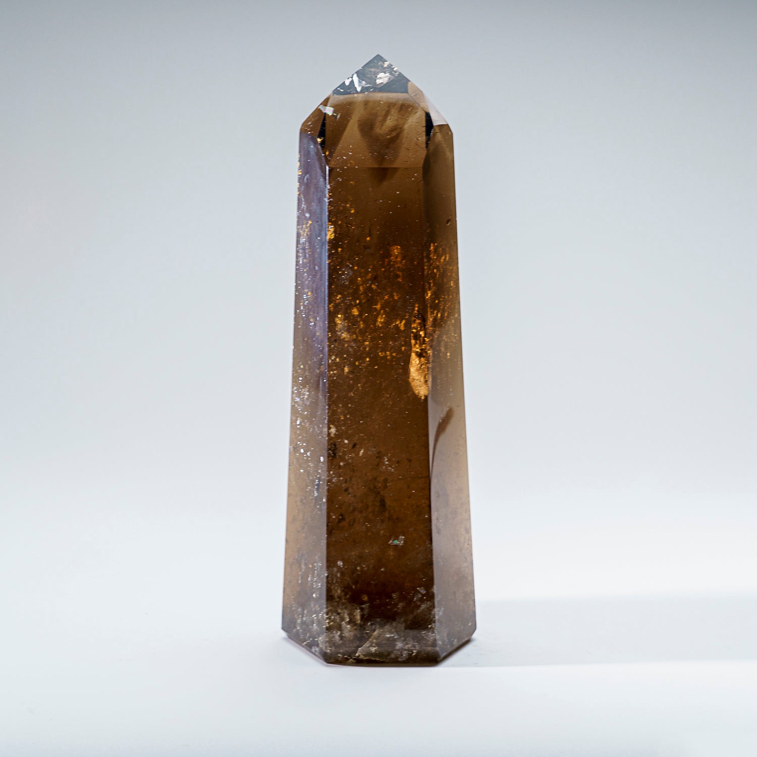 Genuine Large Smoky Quartz Crystal Point From Brazil (9.5 lbs)