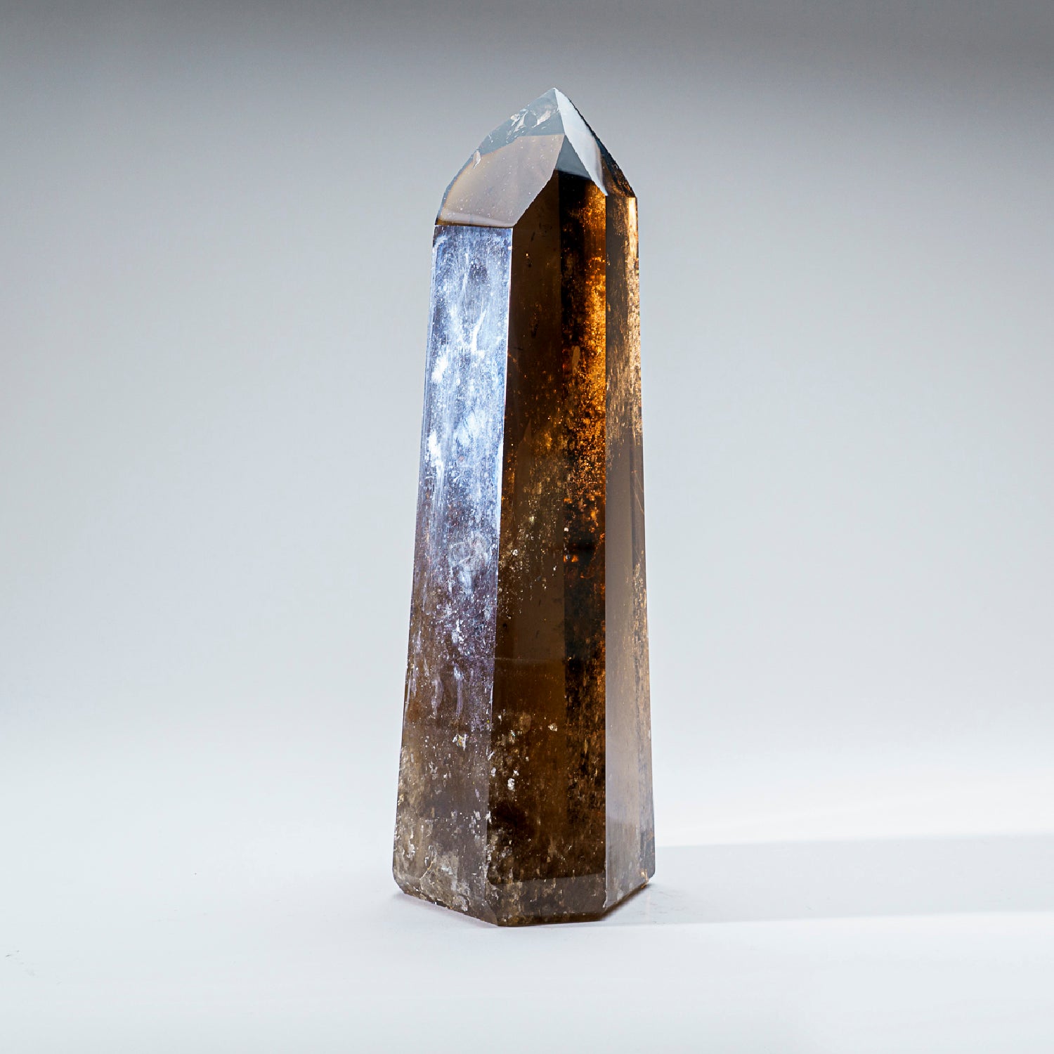 Genuine Large Smoky Quartz Crystal Point From Brazil (9.5 lbs)