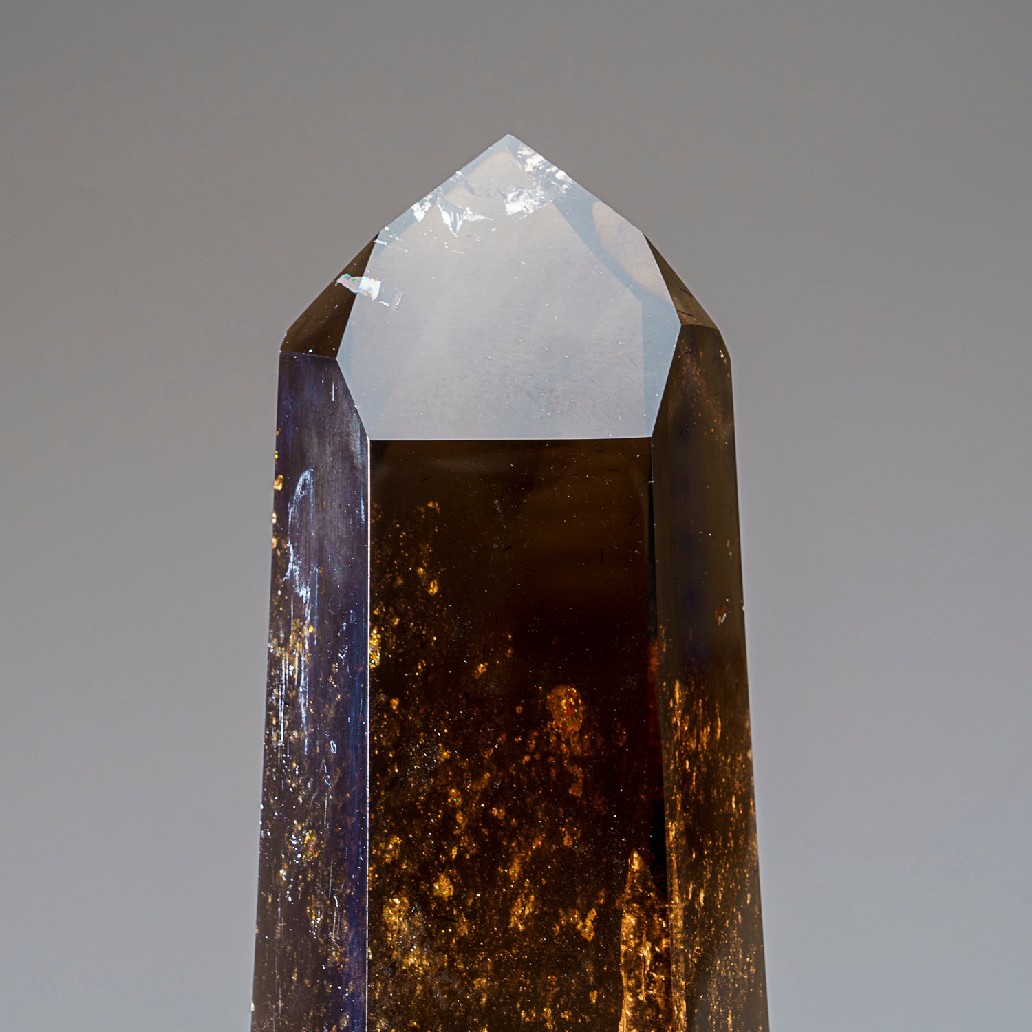 Genuine Large Smoky Quartz Crystal Point From Brazil (9.5 lbs)