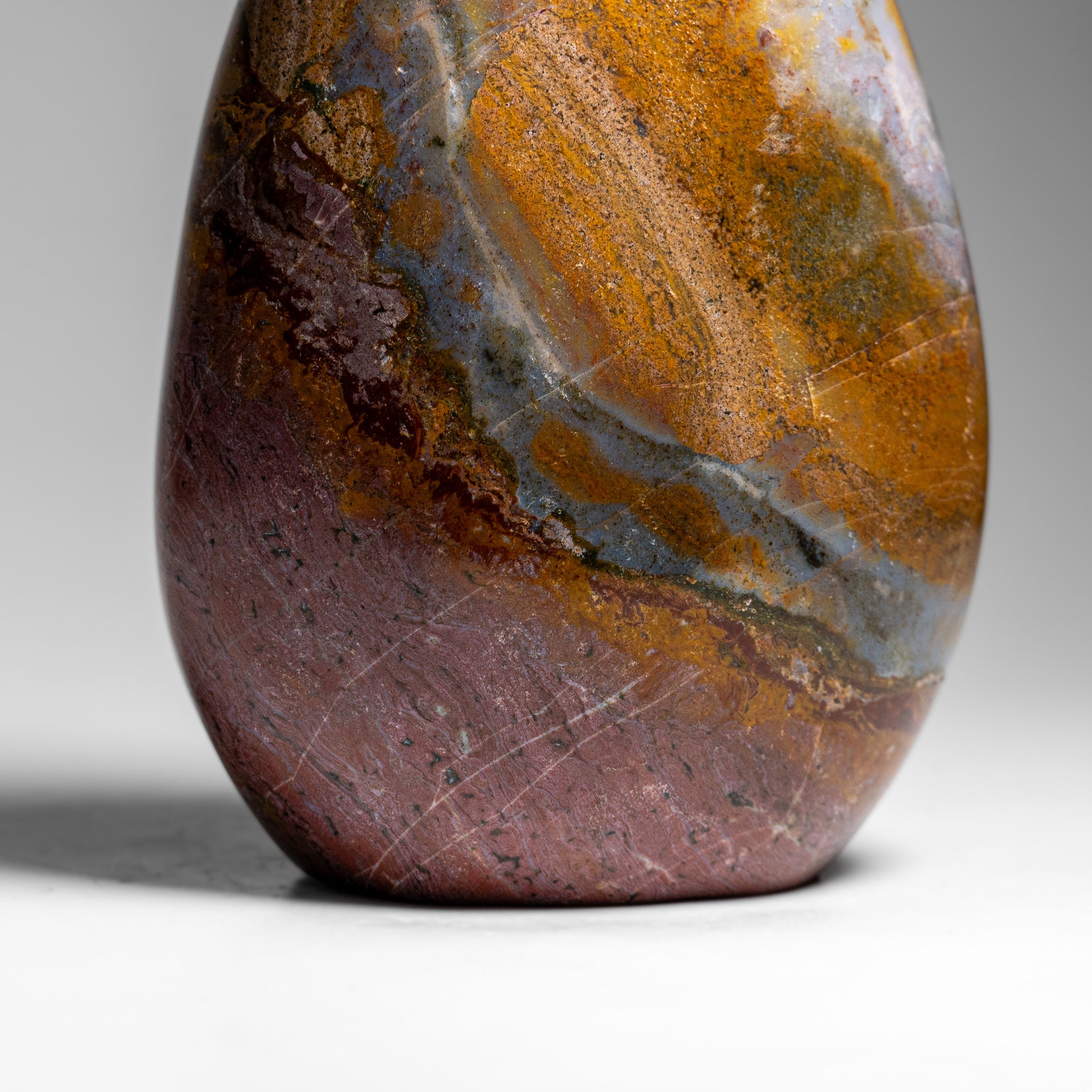Polished Ocean Jasper Freeform from Madagascar (3.5 lbs)