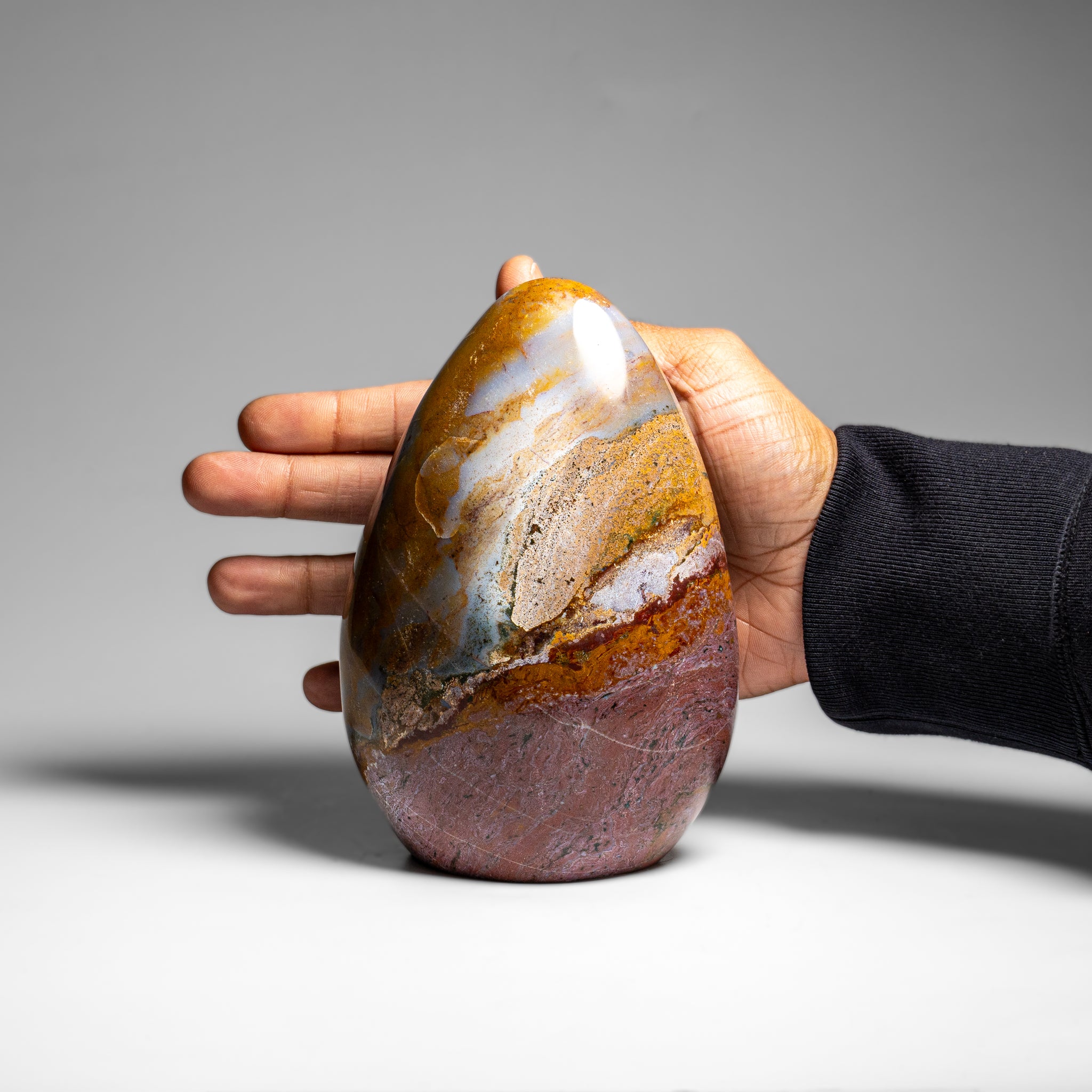 Polished Ocean Jasper Freeform from Madagascar (3.5 lbs)