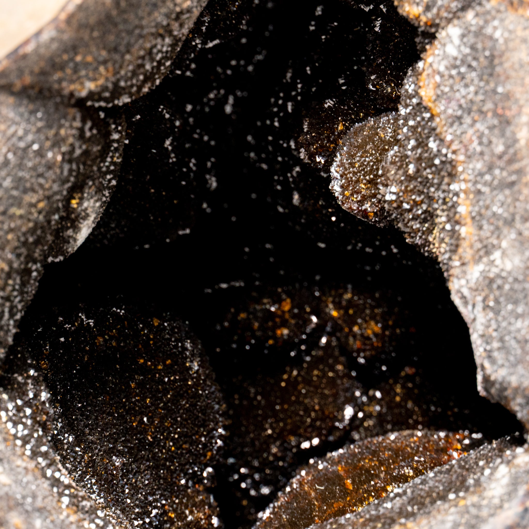 Polished Septarian Druzy Geode Egg from Madagascar (30.5 lbs)