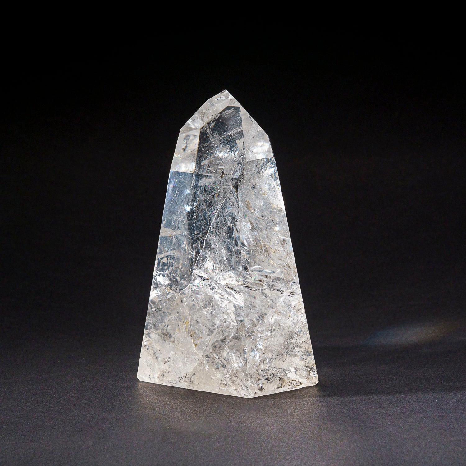 Genuine Polished Clear Quartz Point From Brazil (3.3 lbs)