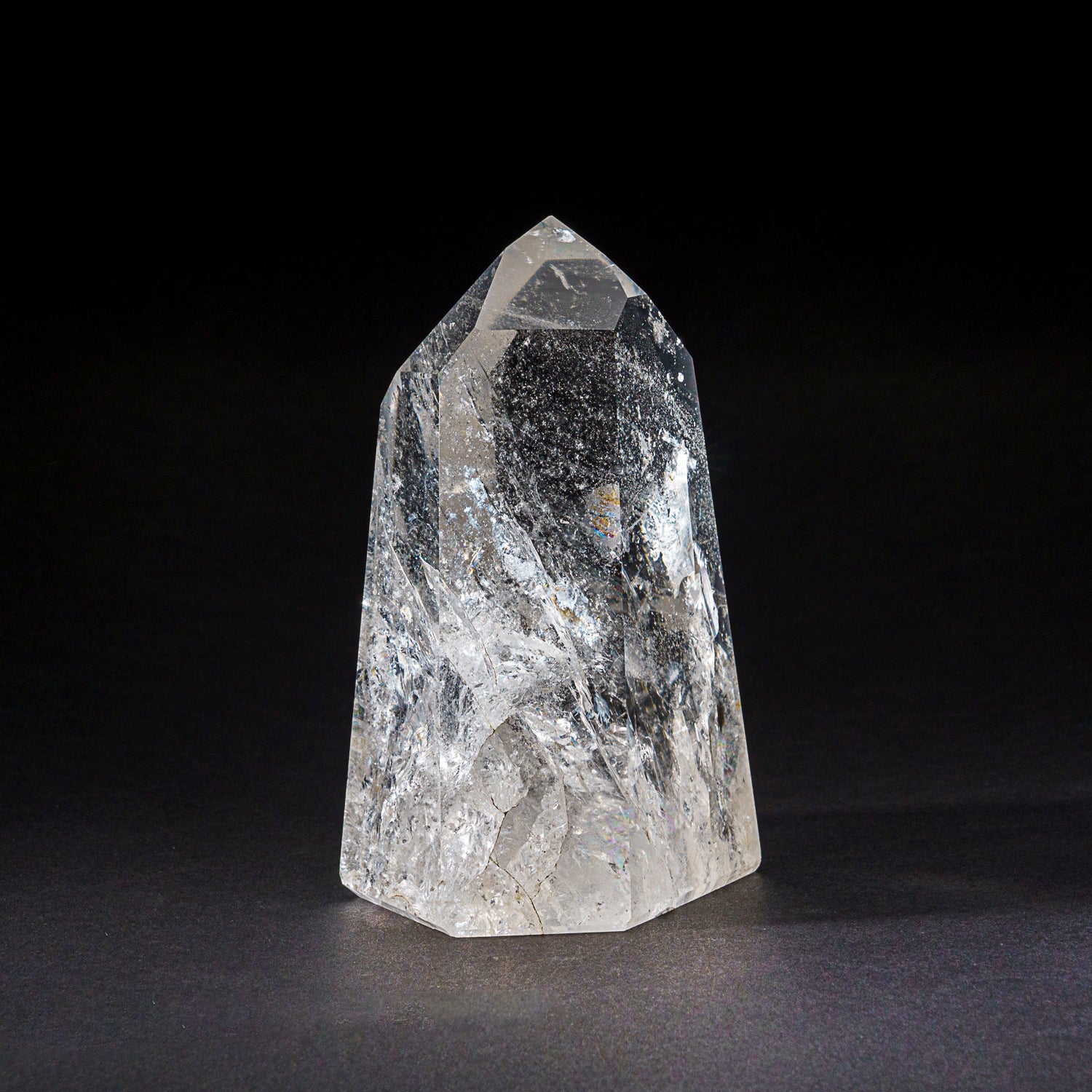 Genuine Polished Clear Quartz Point From Brazil (3.3 lbs)