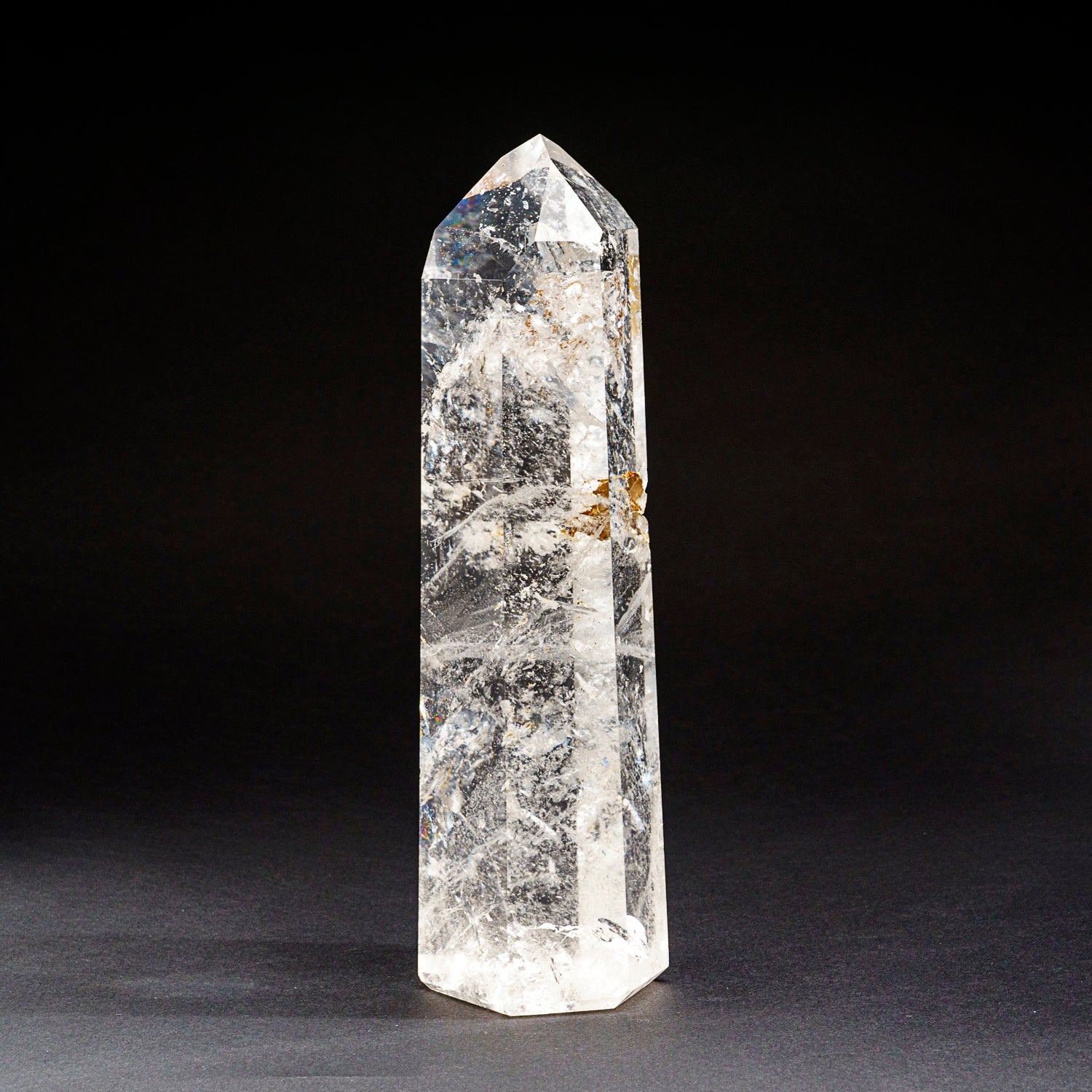 Genuine Polished Clear Quartz Point From Brazil (5.1 lbs)