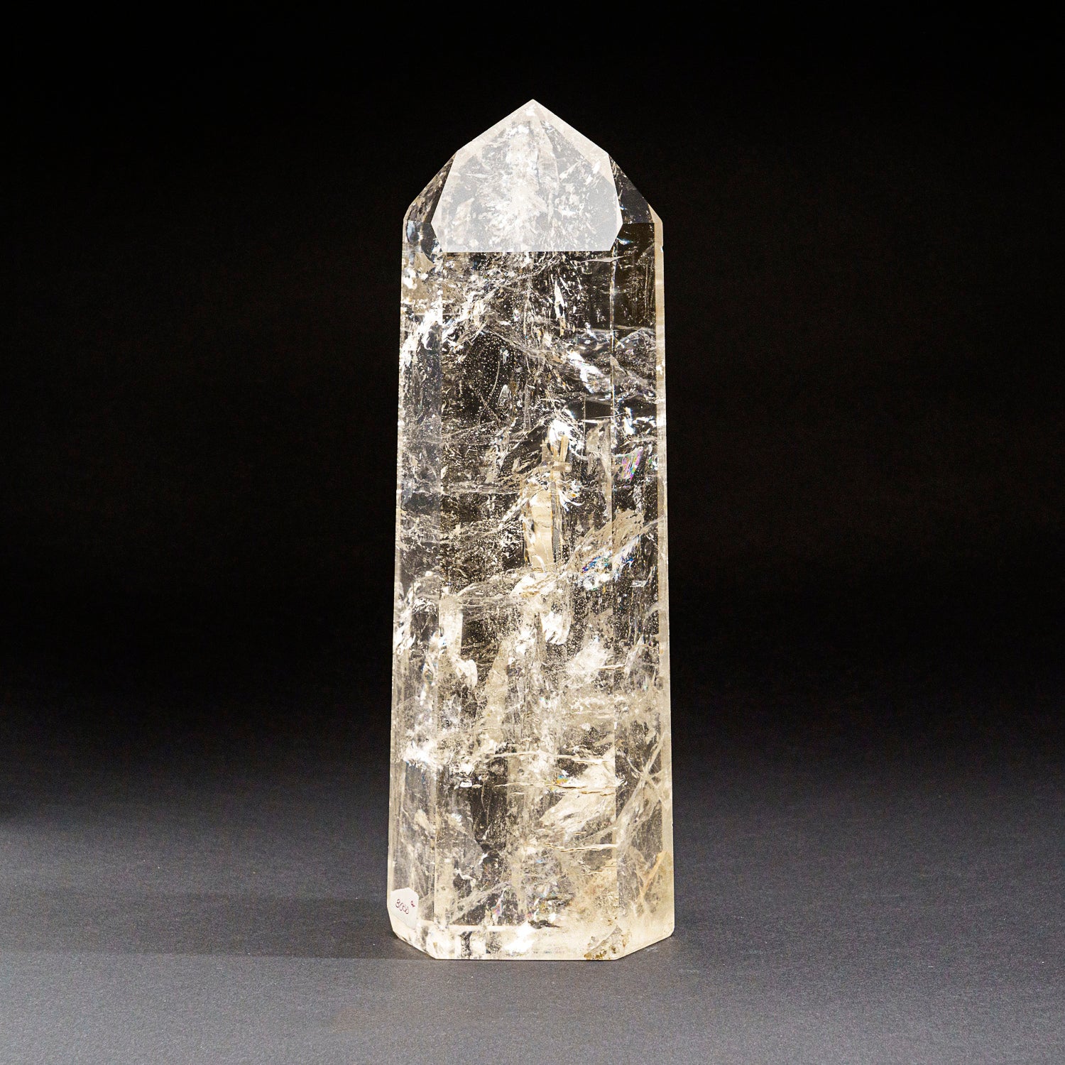 Genuine Polished Clear Quartz Point From Brazil (6.9 lbs)