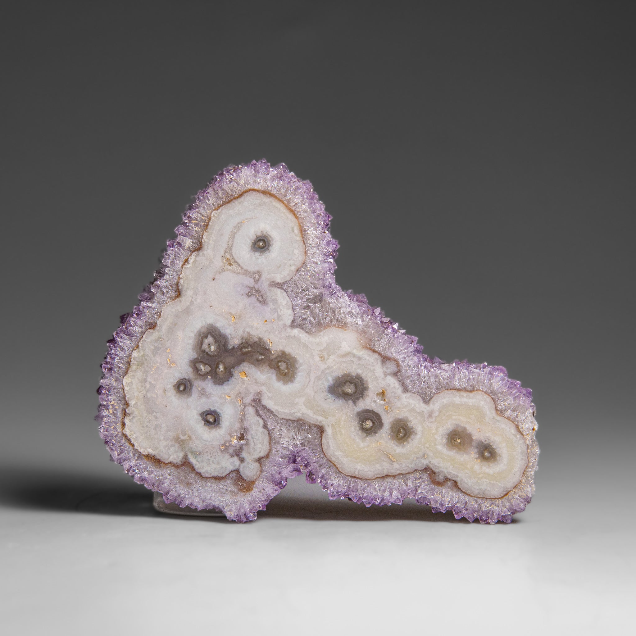 Amethyst Stalactite Slice from Uruguay (41 grams)