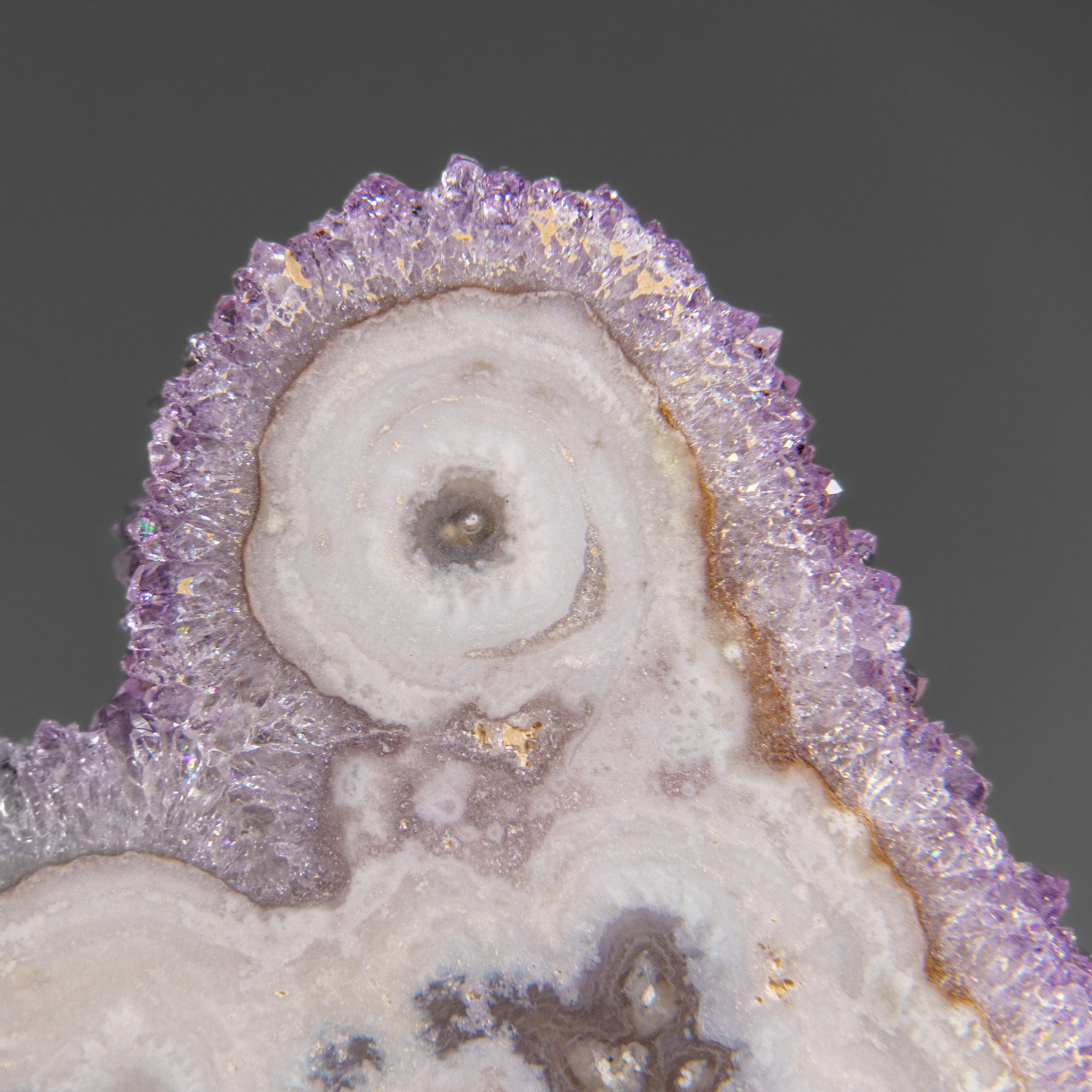 Amethyst Stalactite Slice from Uruguay (41 grams)