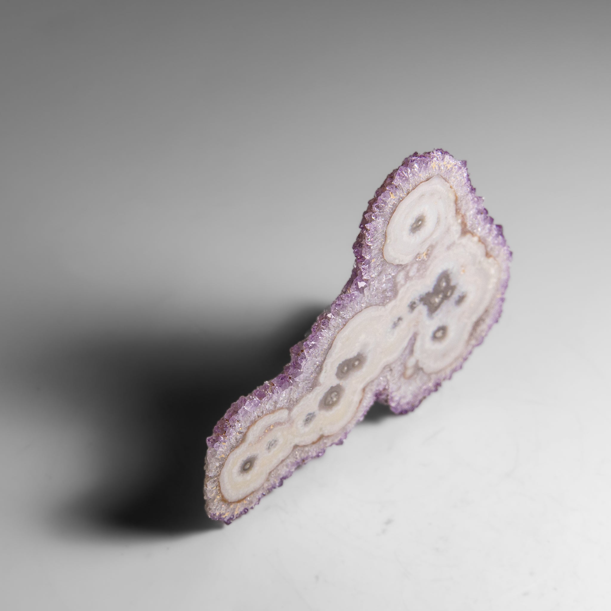Amethyst Stalactite Slice from Uruguay (41 grams)