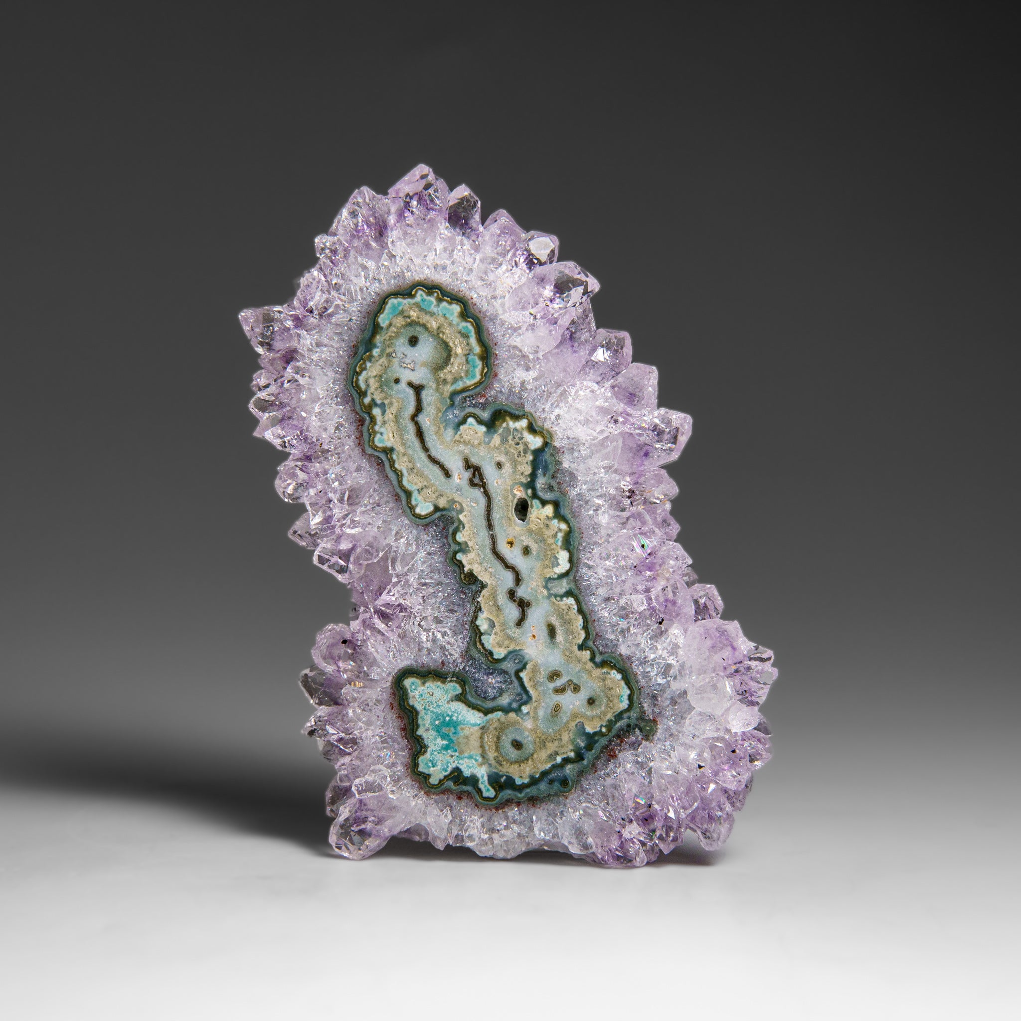 Amethyst Stalactite Slice from Uruguay (59 grams)