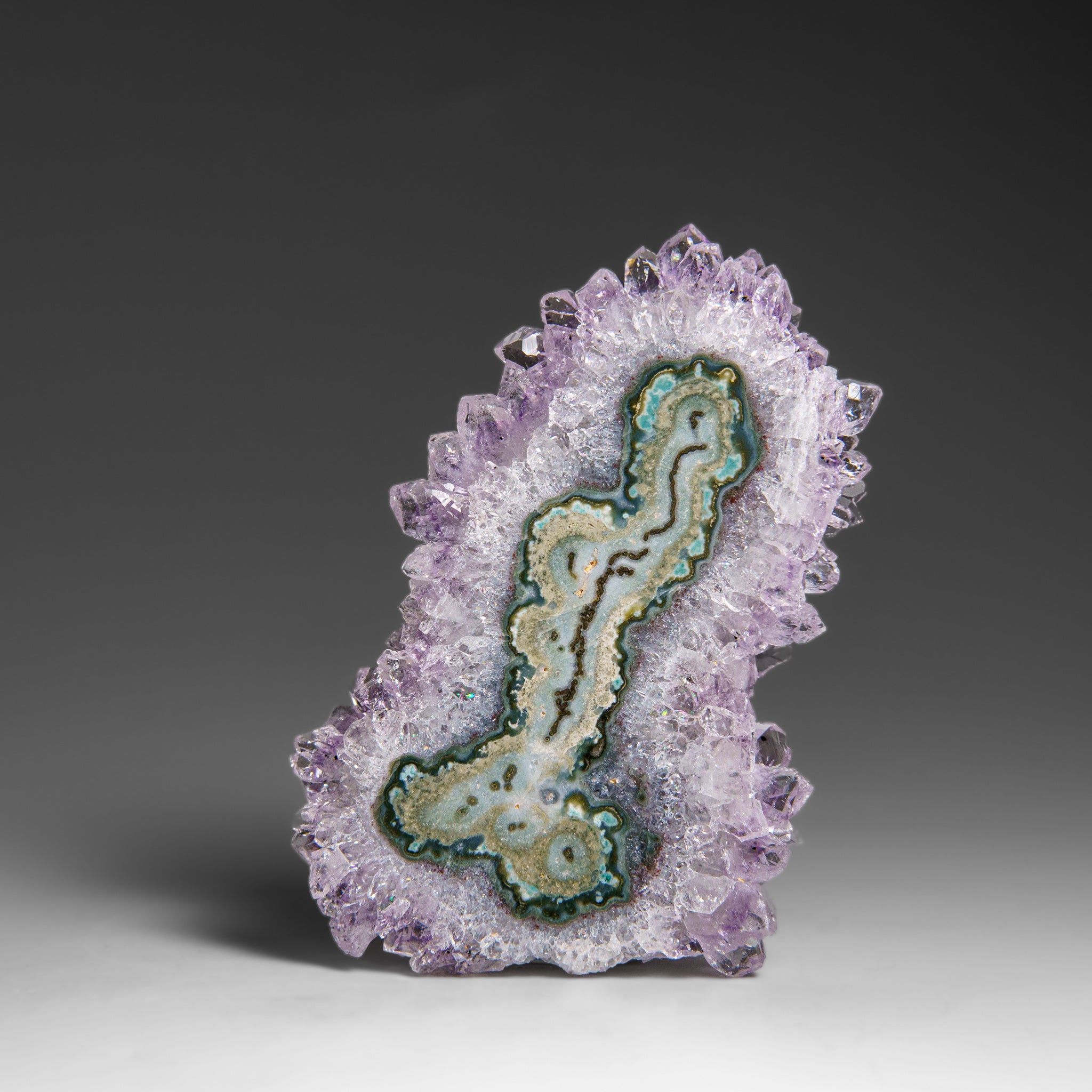 Amethyst Stalactite Slice from Uruguay (59 grams)