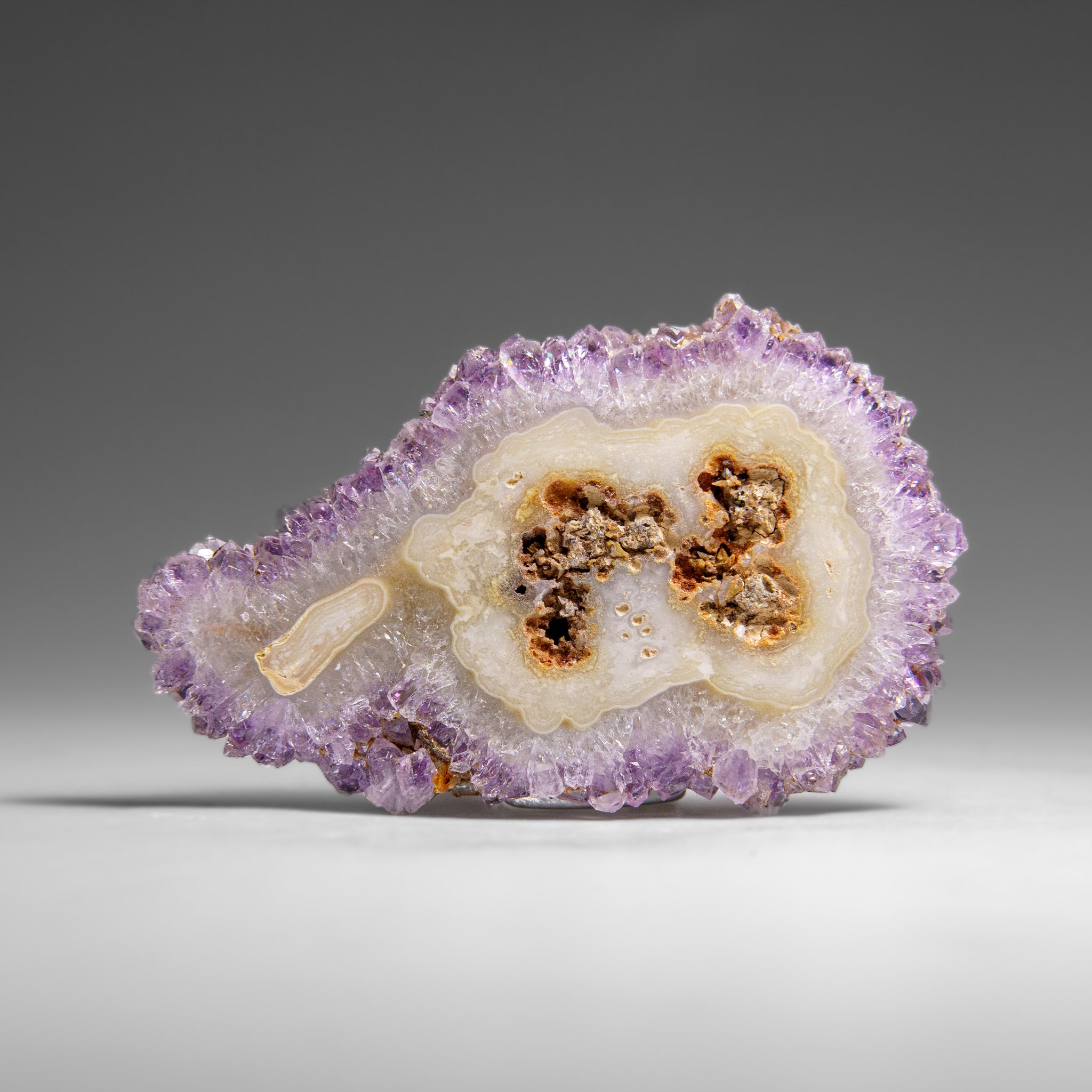 Amethyst Stalactite Slice from Uruguay (38 grams)