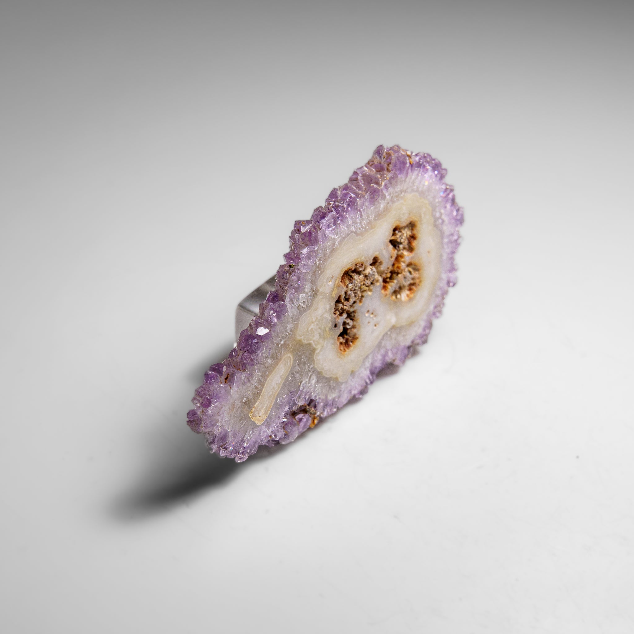 Amethyst Stalactite Slice from Uruguay (38 grams)