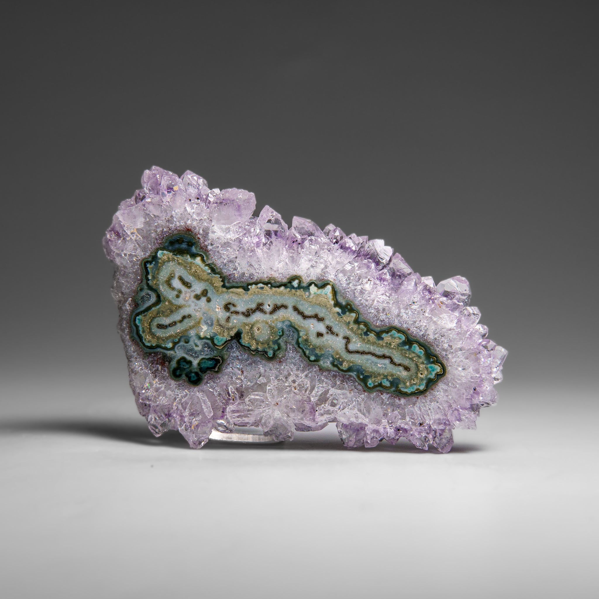 Amethyst Stalactite Slice from Uruguay (58 grams)