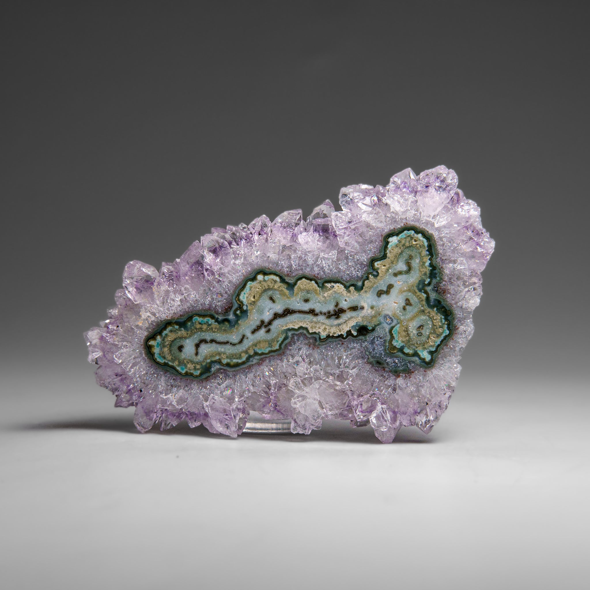 Amethyst Stalactite Slice from Uruguay (58 grams)