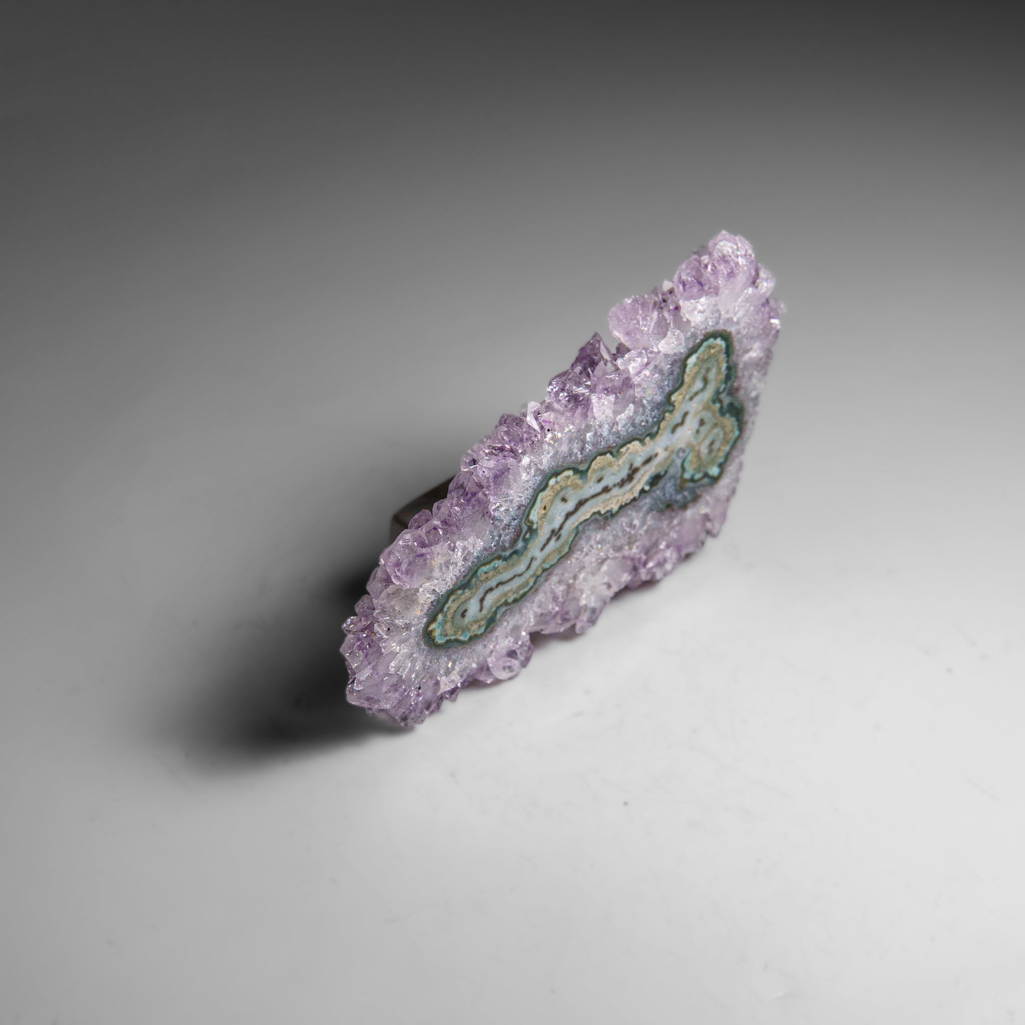 Amethyst Stalactite Slice from Uruguay (58 grams)