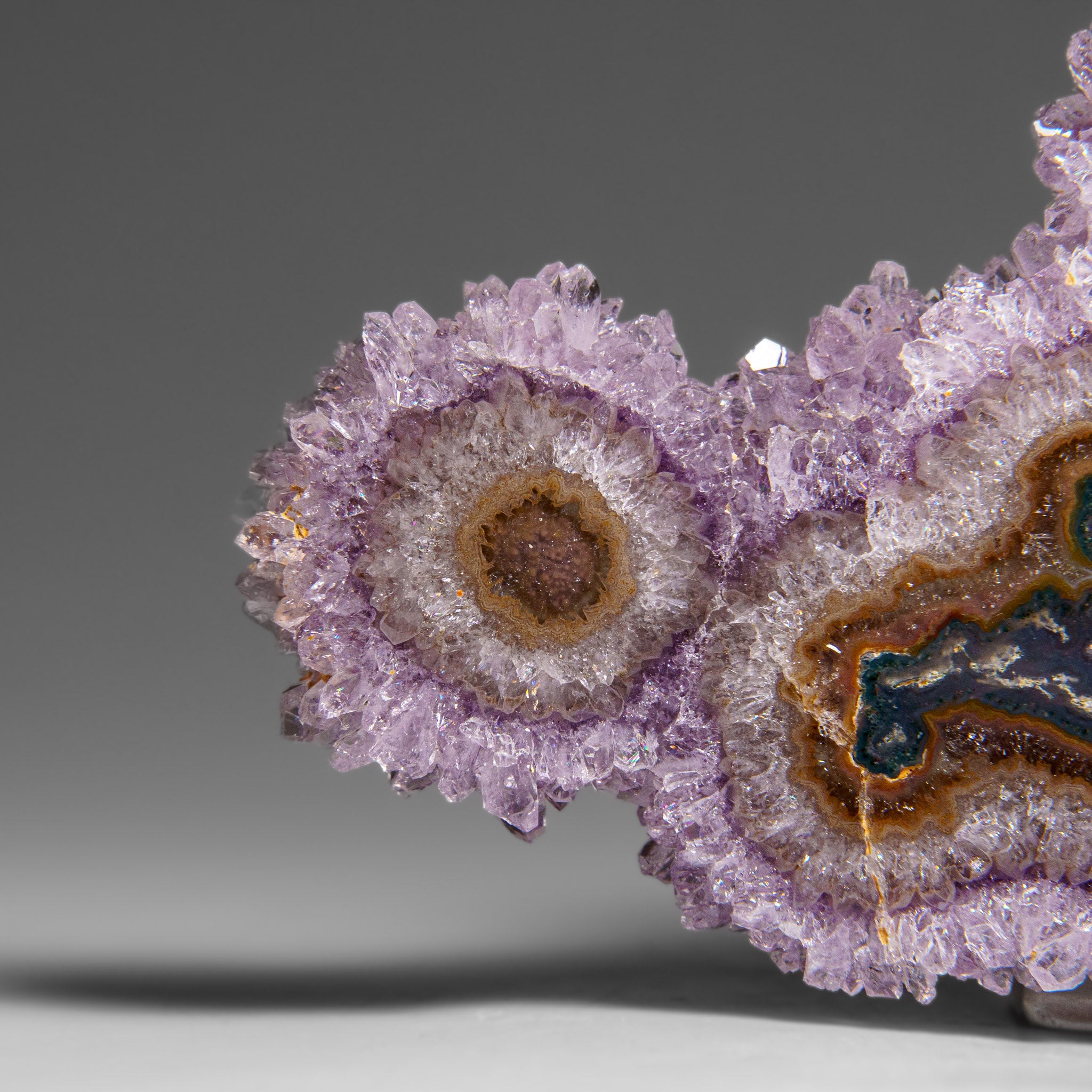 Amethyst Stalactite Slice from Uruguay (105 grams)