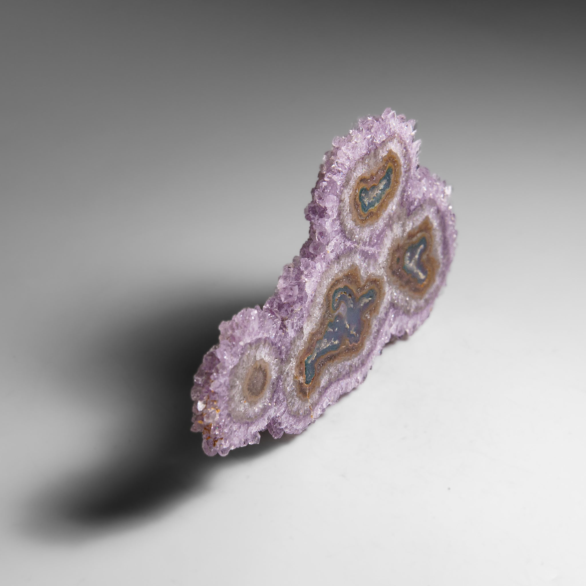 Amethyst Stalactite Slice from Uruguay (105 grams)