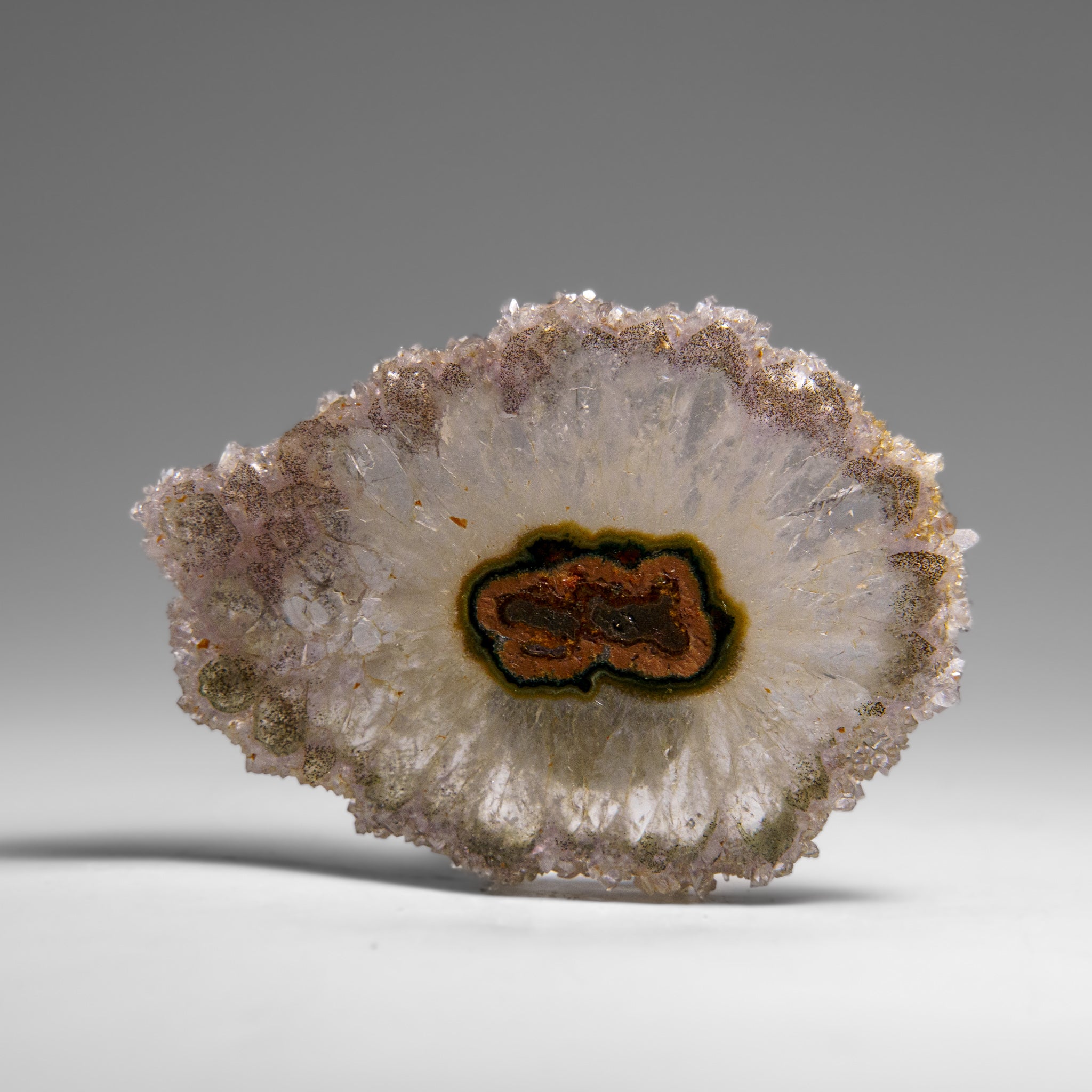 Quartz Stalactite Slice from Uruguay (76 grams)