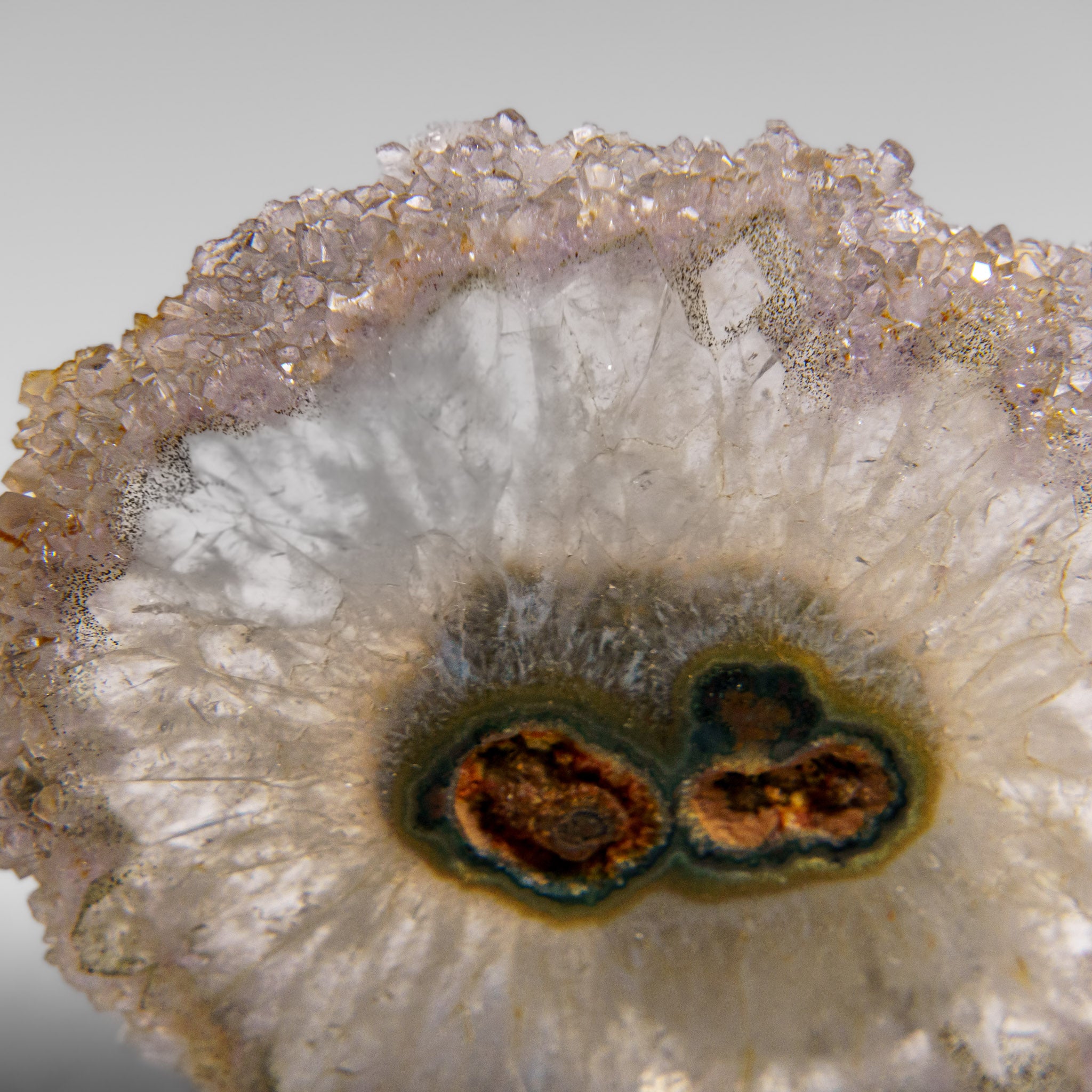 Quartz Stalactite Slice from Uruguay (76 grams)