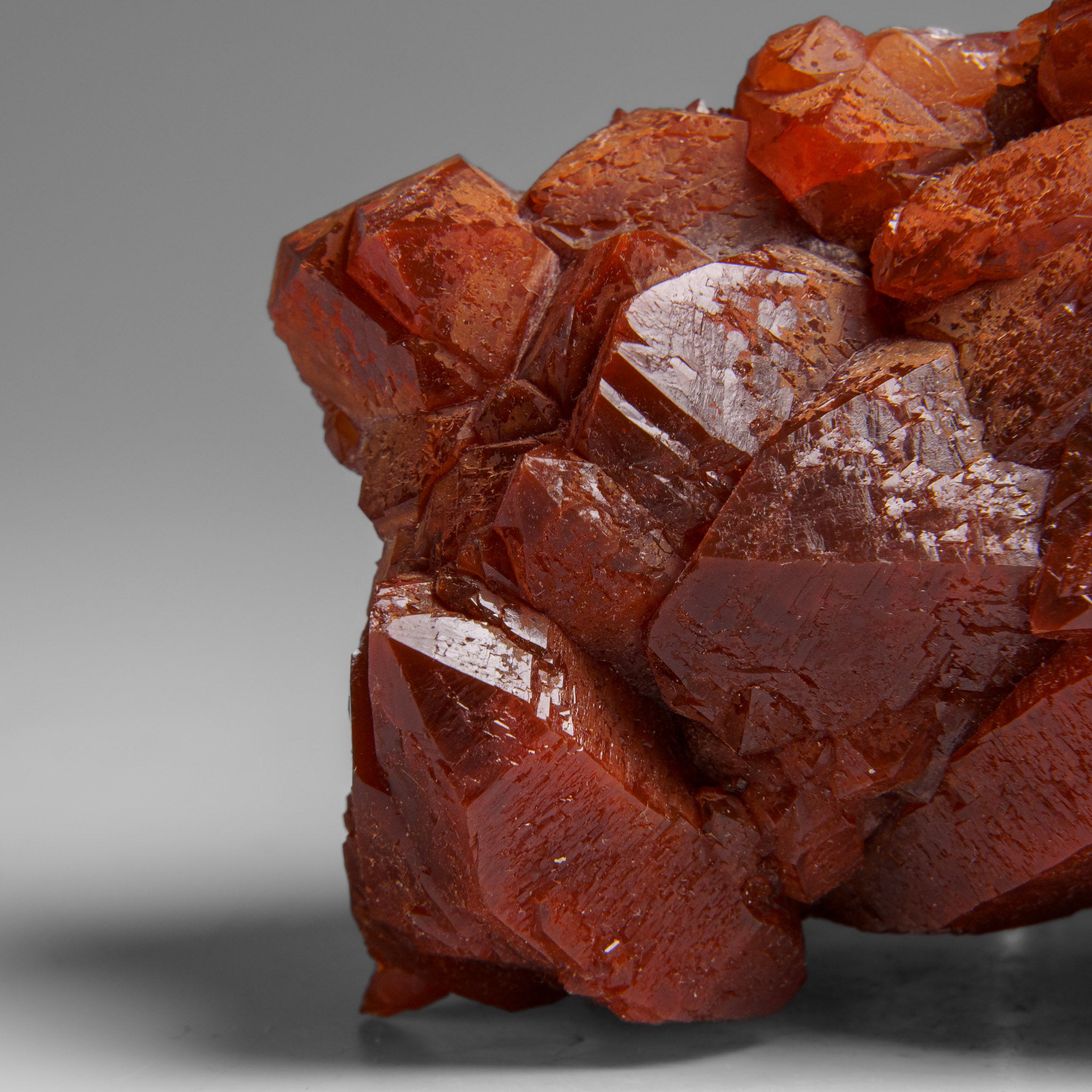 Red Quartz Hematite crystal cluster From Morocco (1.3 lbs)