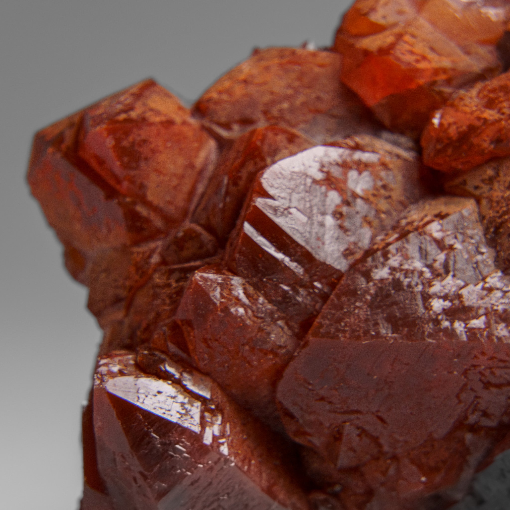 Red Quartz Hematite crystal cluster From Morocco (1.3 lbs)