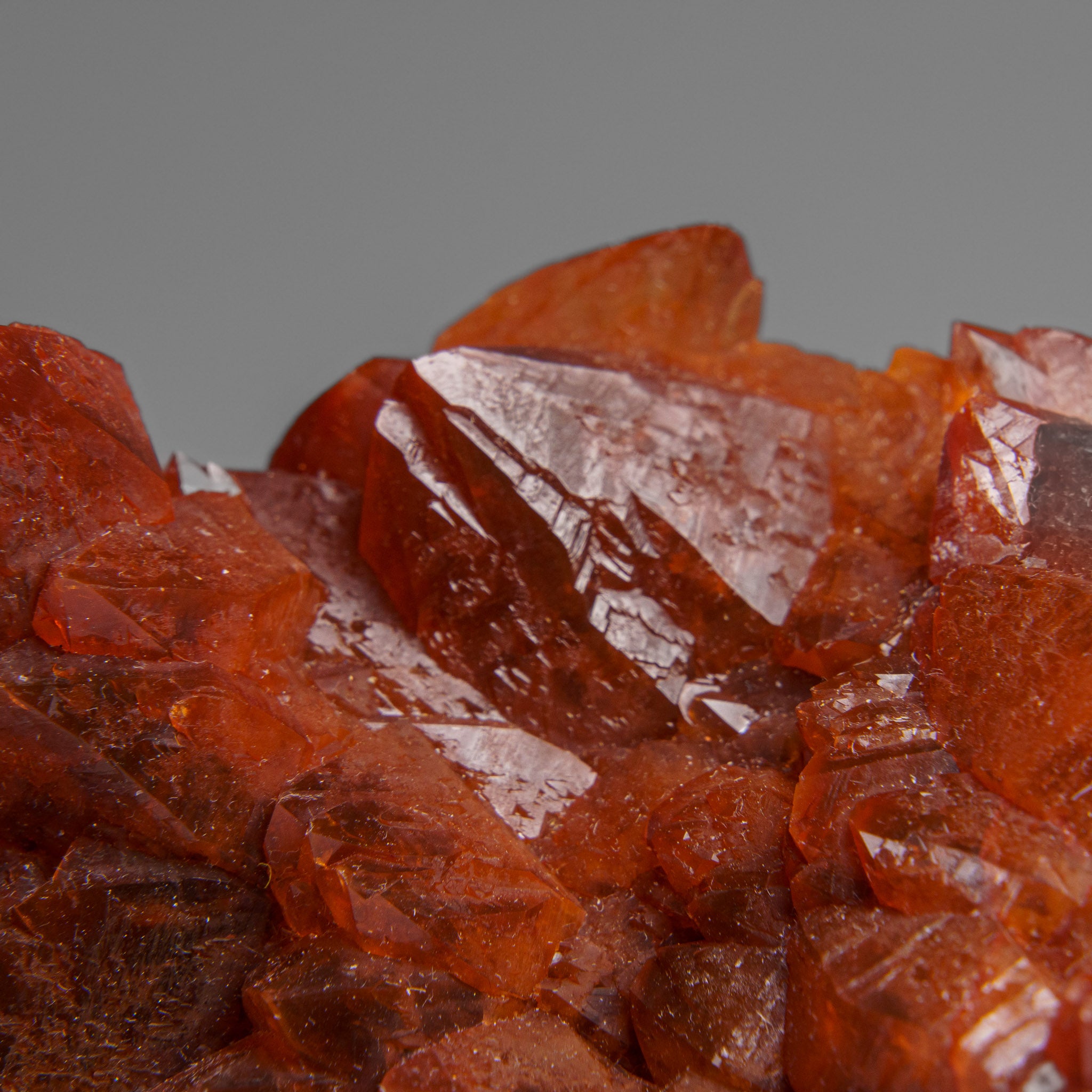 Red Quartz Hematite crystal cluster From Morocco (1.4 lbs)