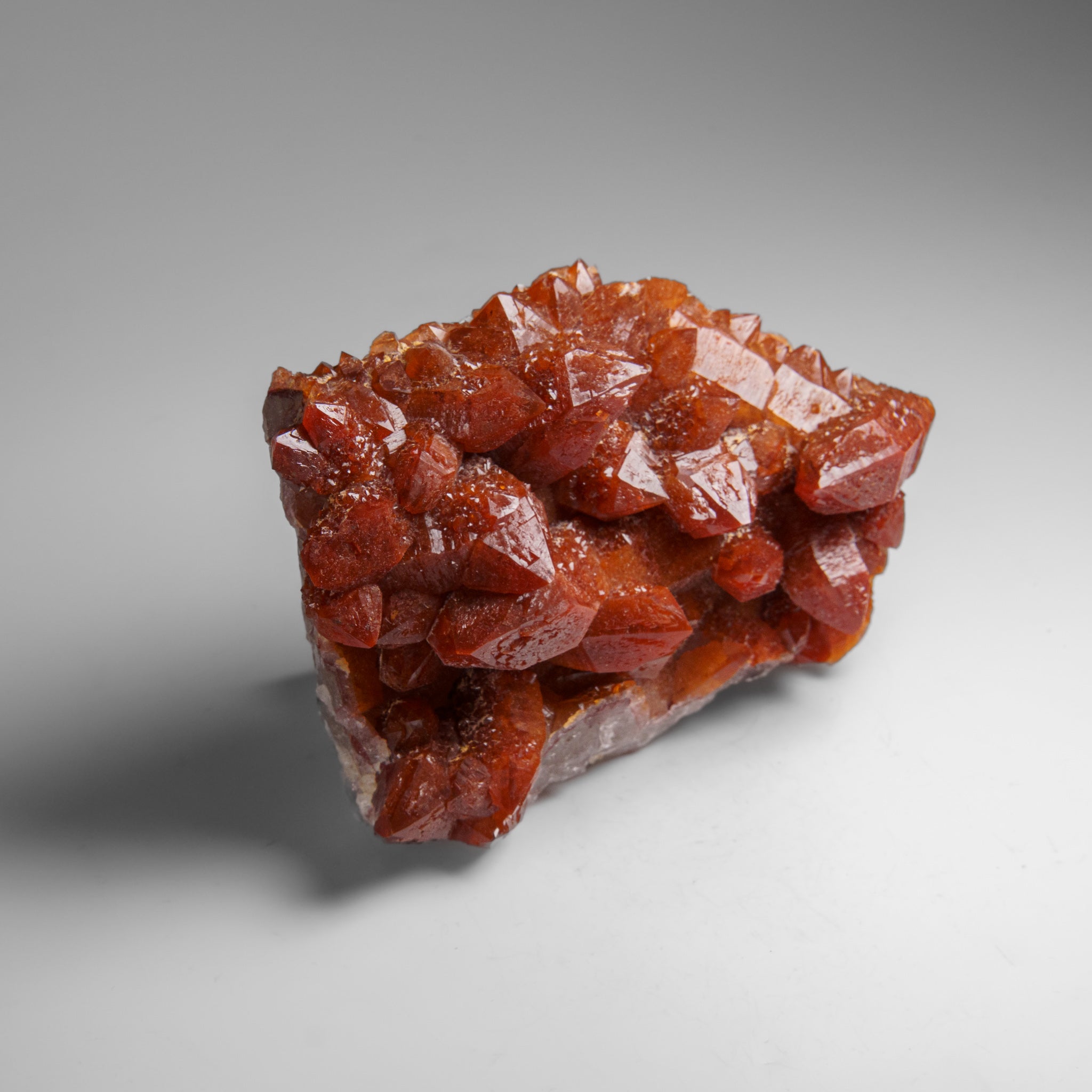 Red Quartz Hematite crystal cluster From Morocco (1.5 lbs)
