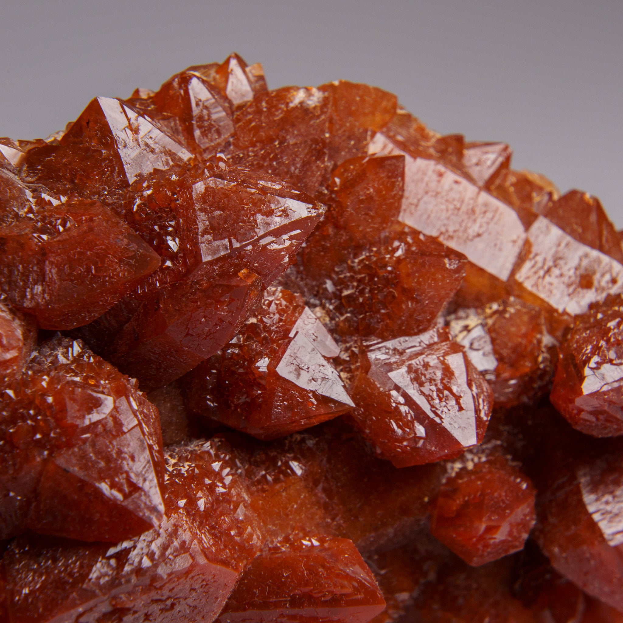 Red Quartz Hematite crystal cluster From Morocco (1.5 lbs)