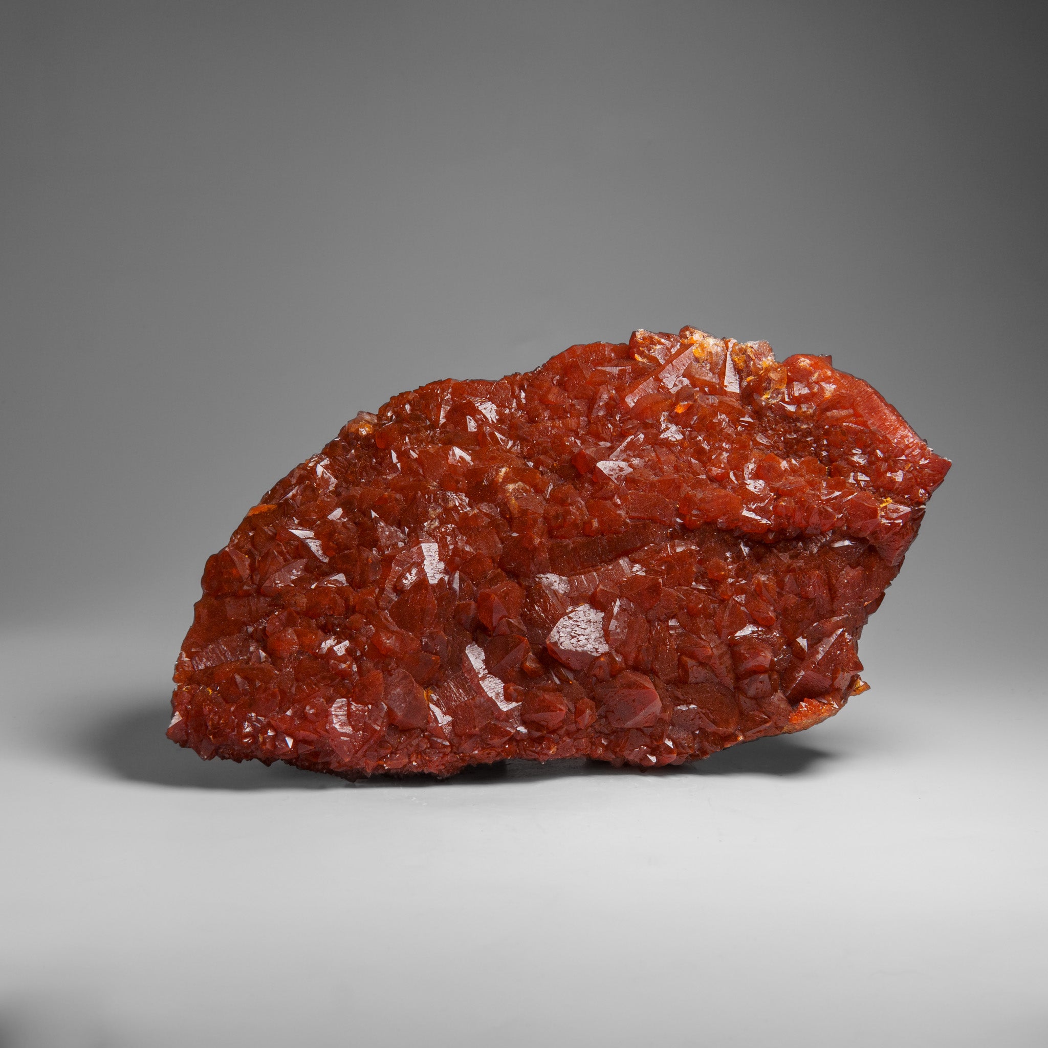 Red Quartz Hematite crystal cluster From Morocco (3.5 lbs)