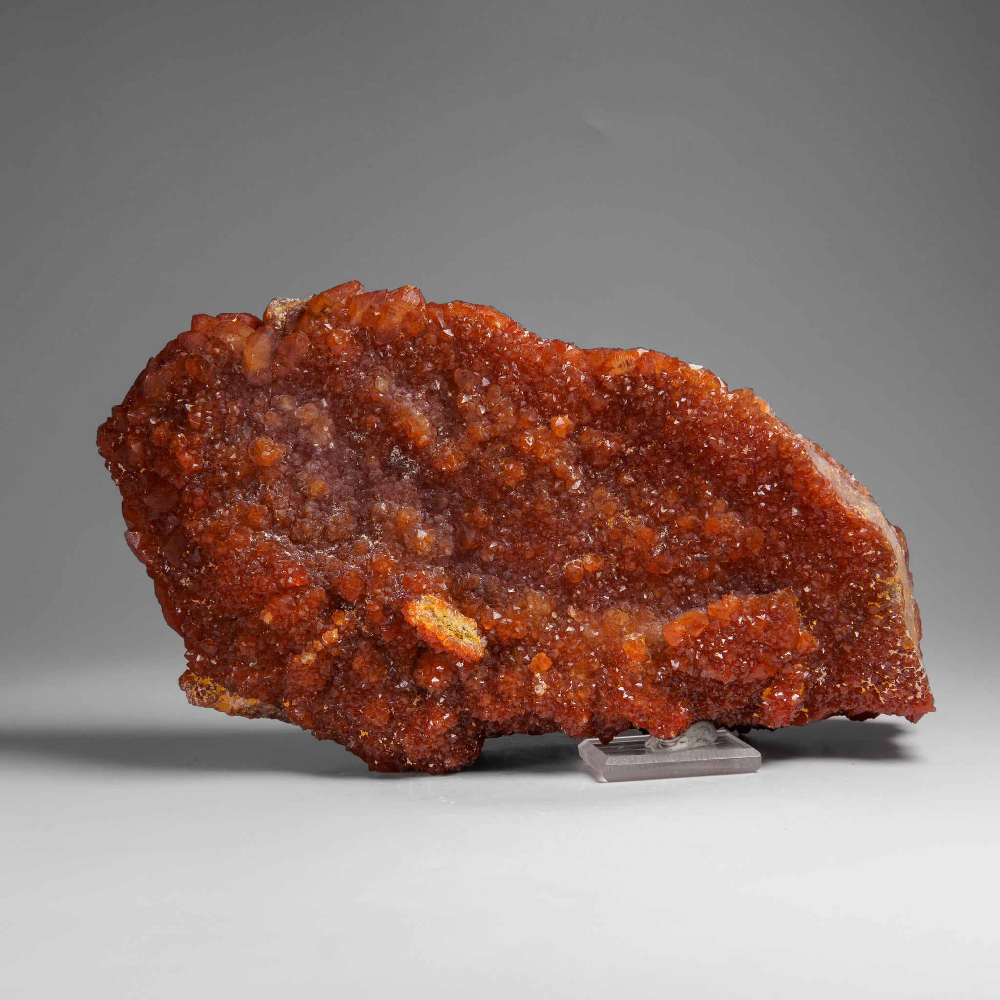 Red Quartz Hematite crystal cluster From Morocco (3.5 lbs)