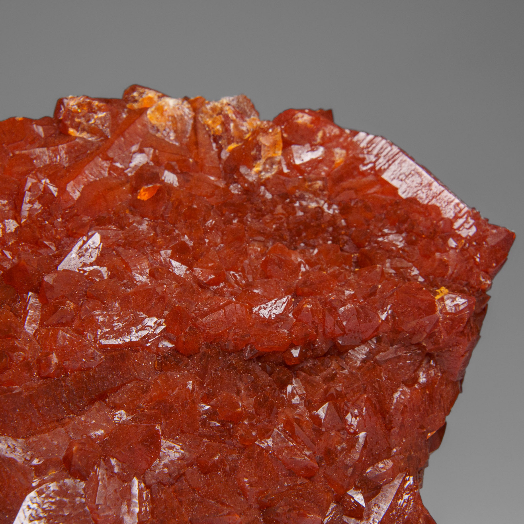 Red Quartz Hematite crystal cluster From Morocco (3.5 lbs)