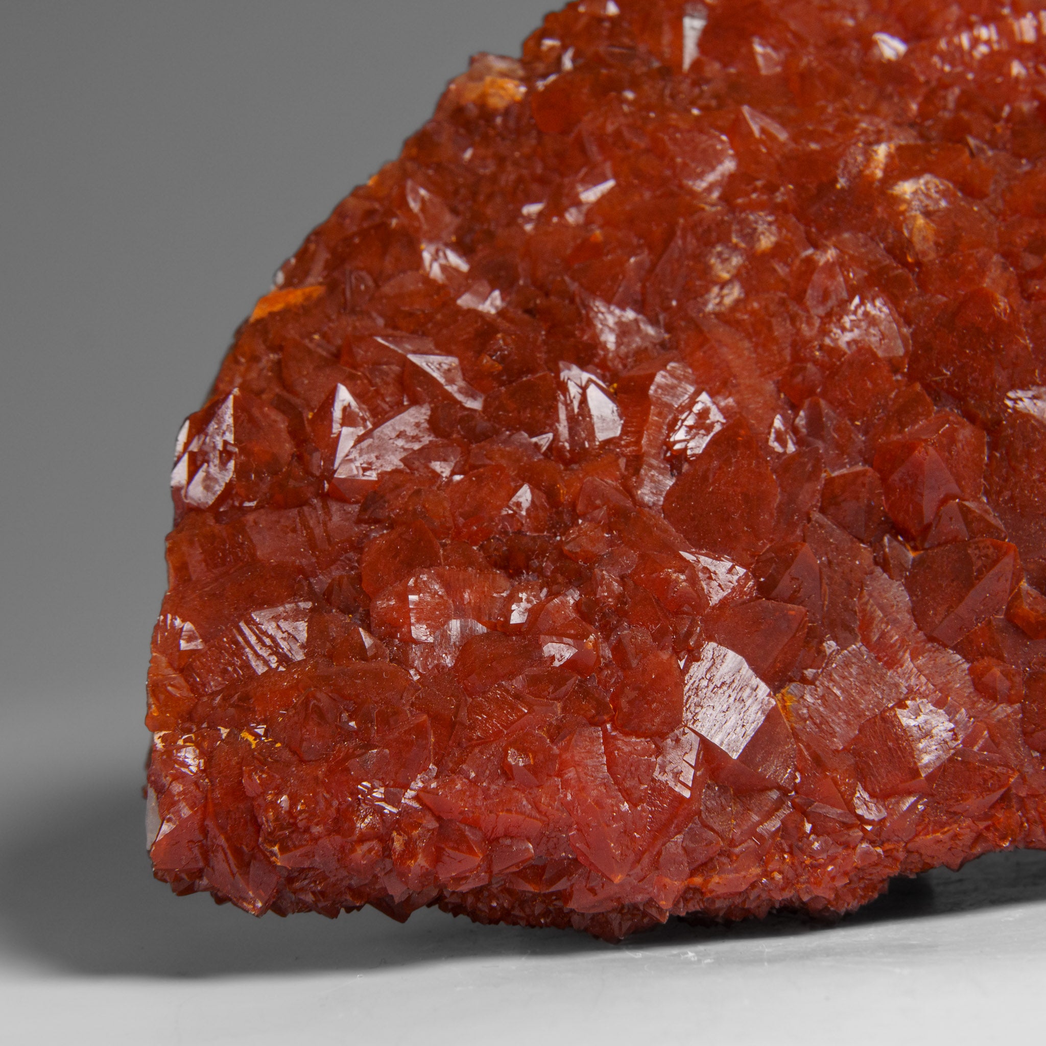 Red Quartz Hematite crystal cluster From Morocco (3.5 lbs)