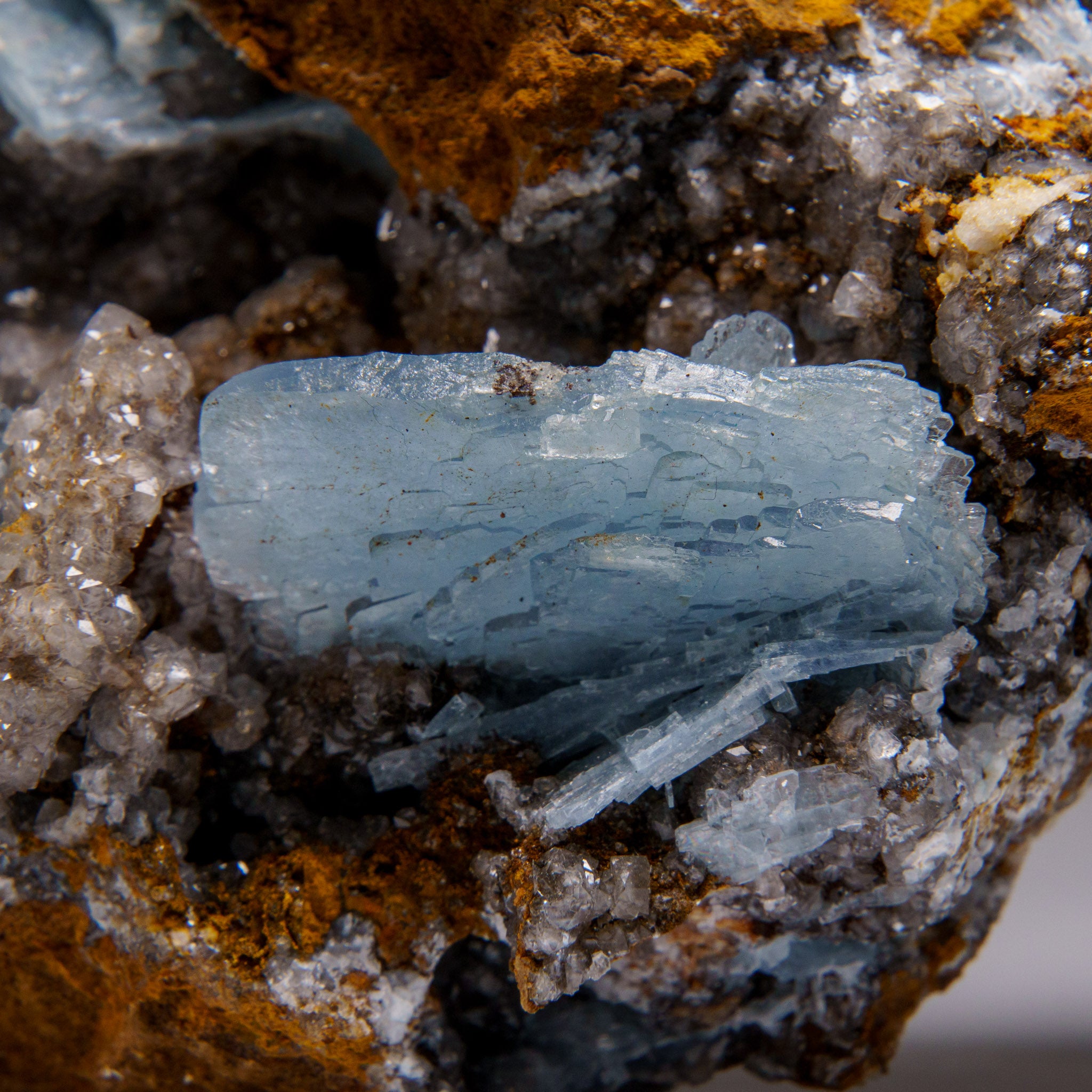 Barite from Jebel Ouichane, Sagangane, Nador Province, L'Oriental Region, Morocco