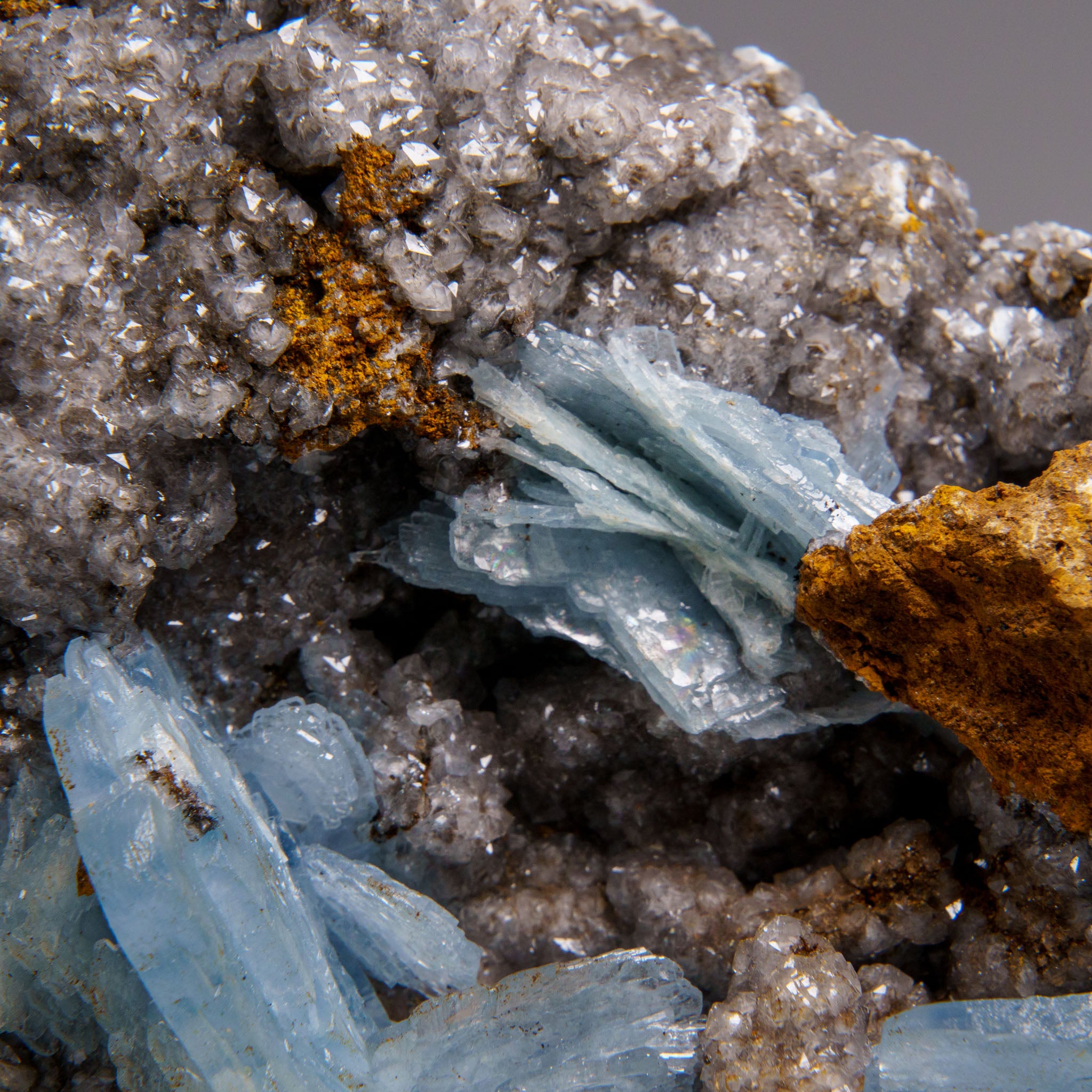 Barite from Jebel Ouichane, Sagangane, Nador Province, L'Oriental Region, Morocco
